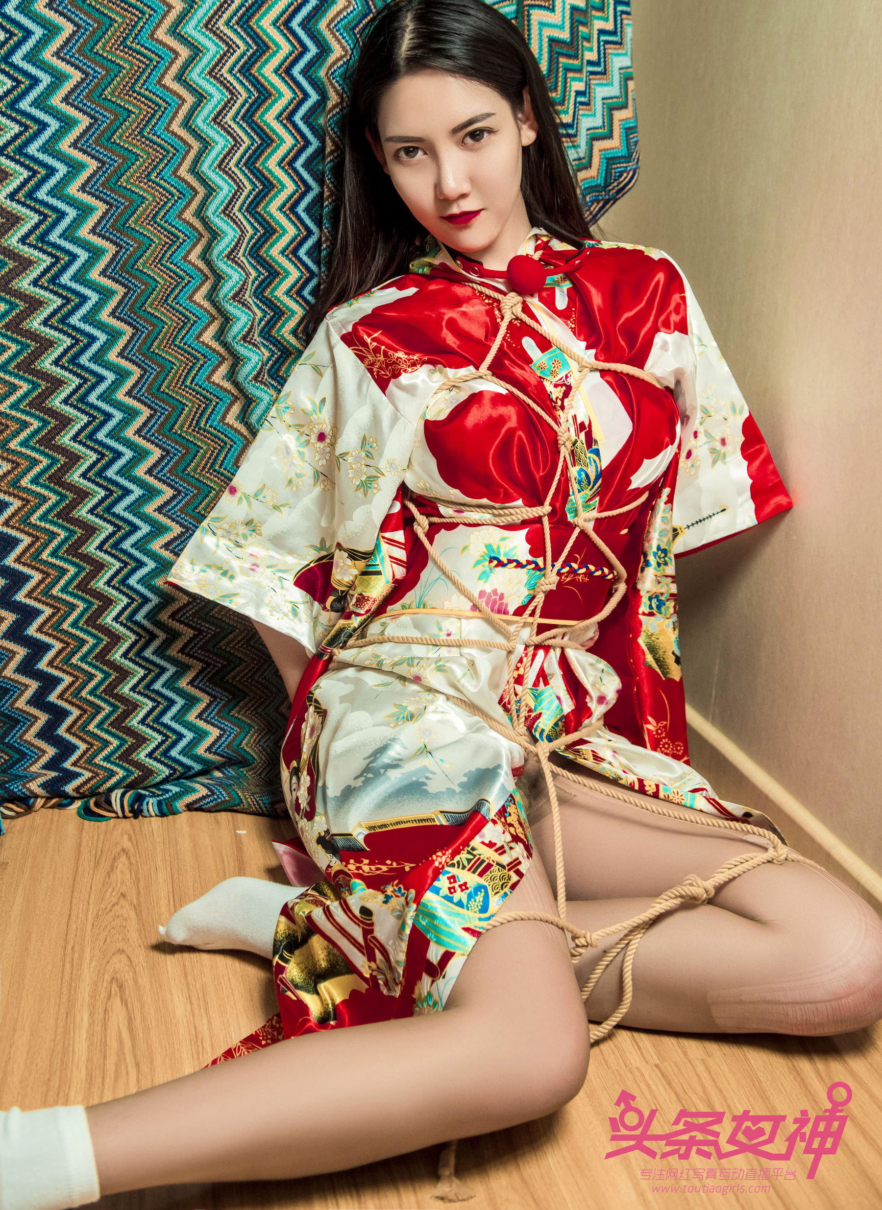 冯雪娇《和服之韵》 [头条女神Toutiaogirls]