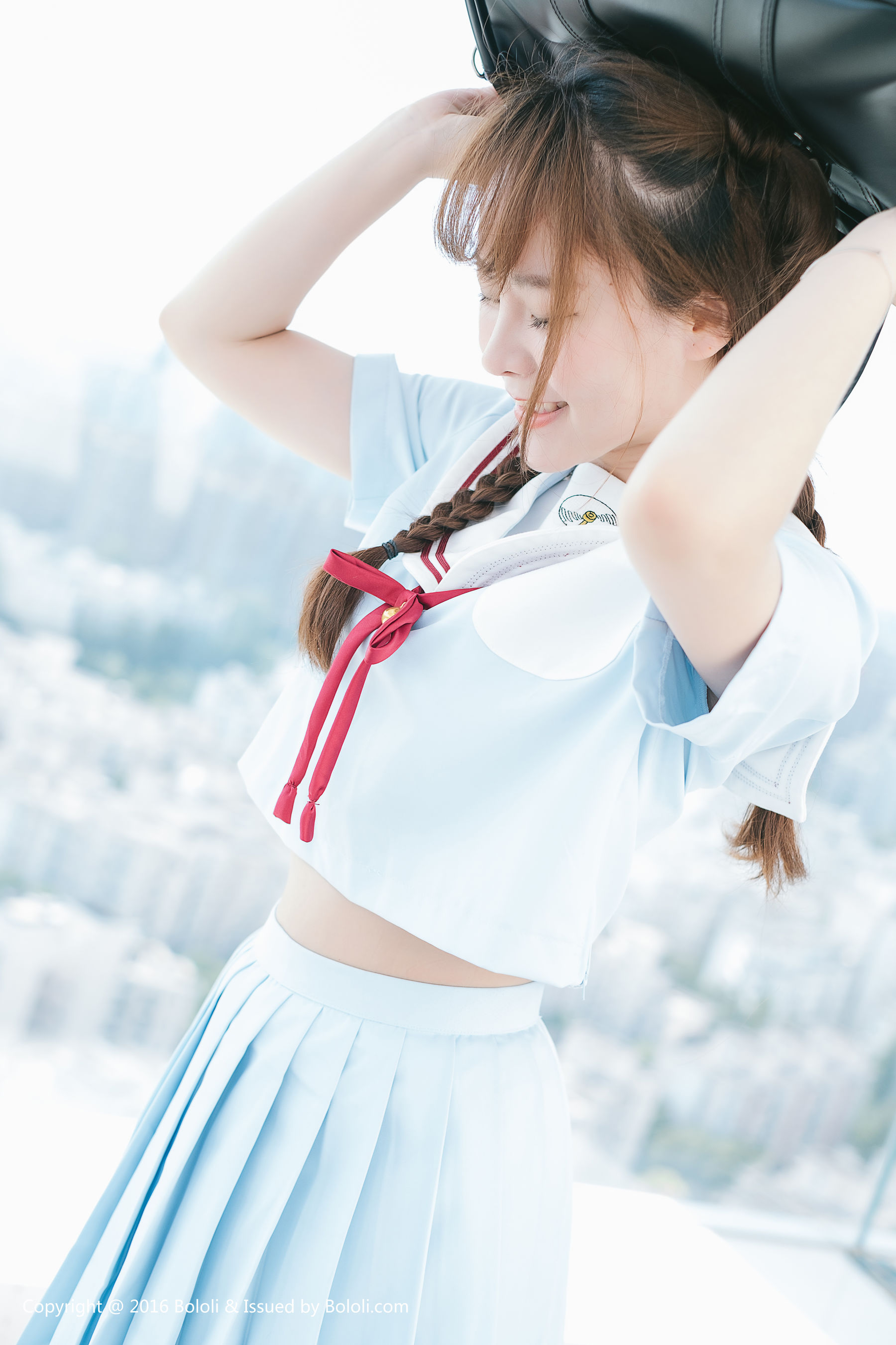 柳侑绮《日系校服少女》 [激萌文化Kimoe] Vol.025