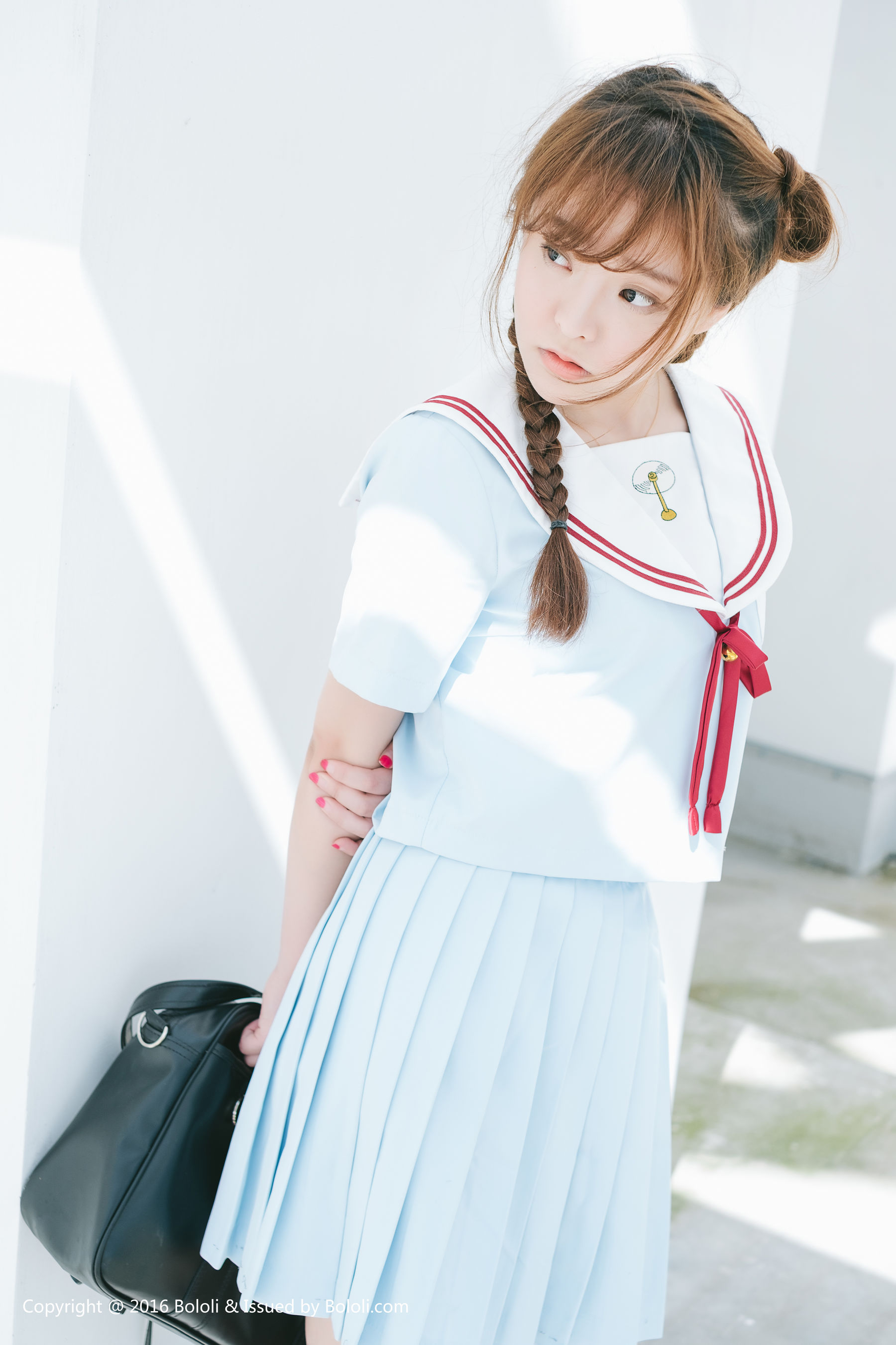 柳侑绮《日系校服少女》 [激萌文化Kimoe] Vol.025