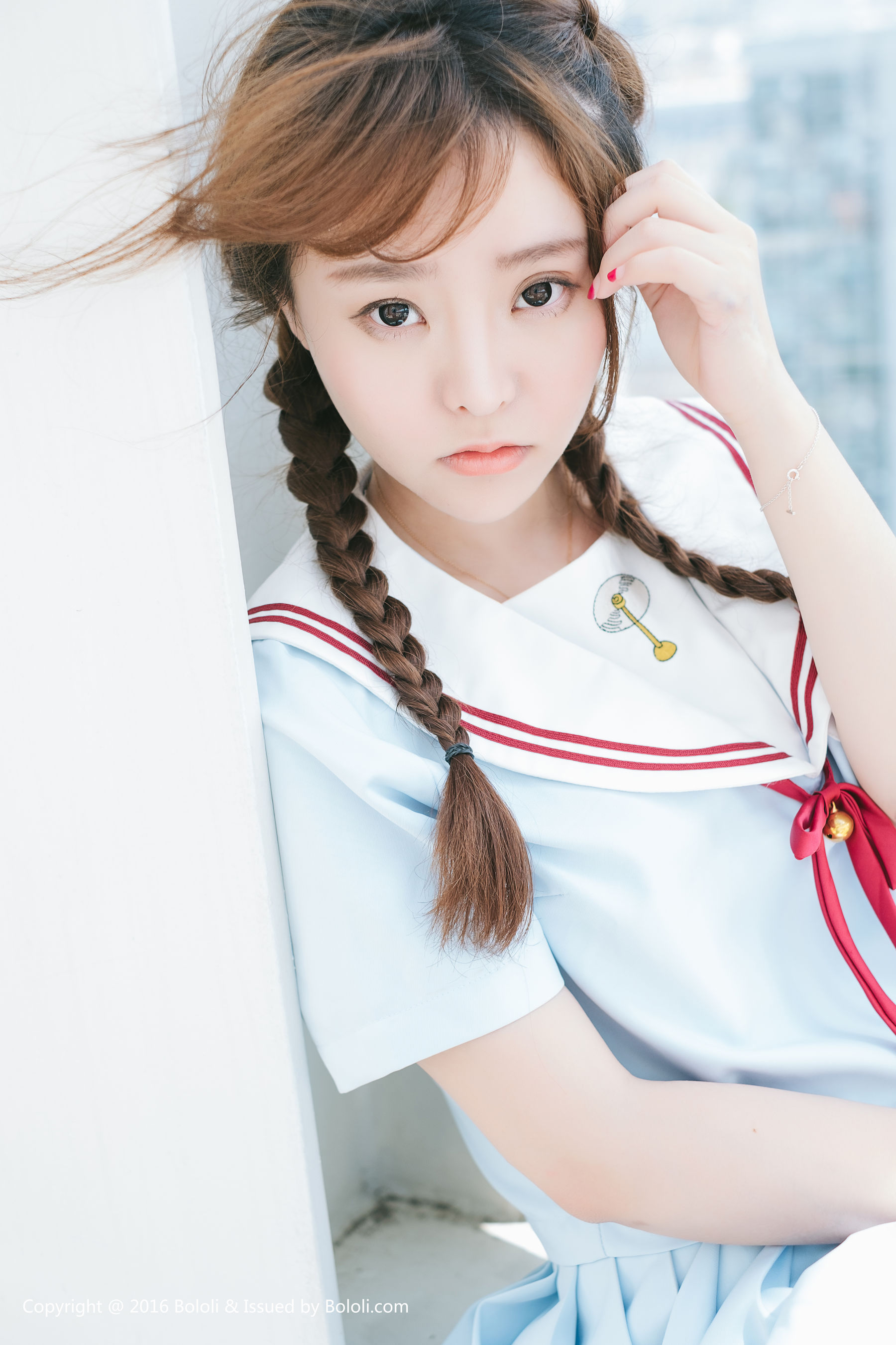 柳侑绮《日系校服少女》 [激萌文化Kimoe] Vol.025