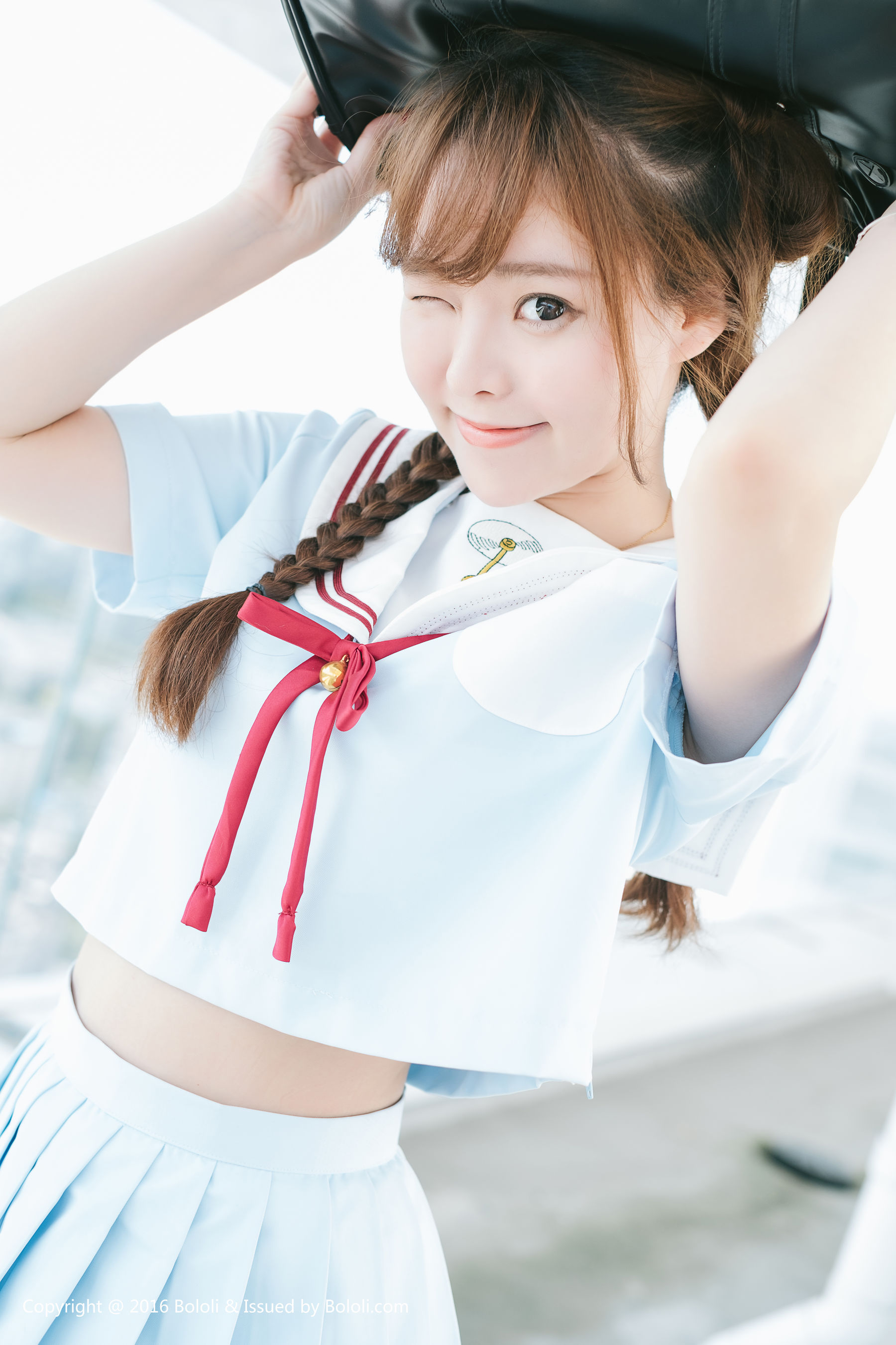 柳侑绮《日系校服少女》 [激萌文化Kimoe] Vol.025