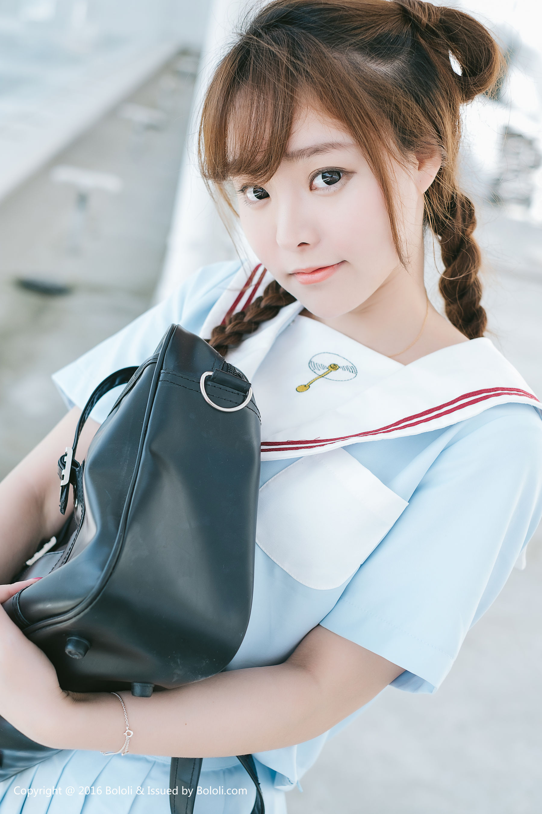 柳侑绮《日系校服少女》 [激萌文化Kimoe] Vol.025