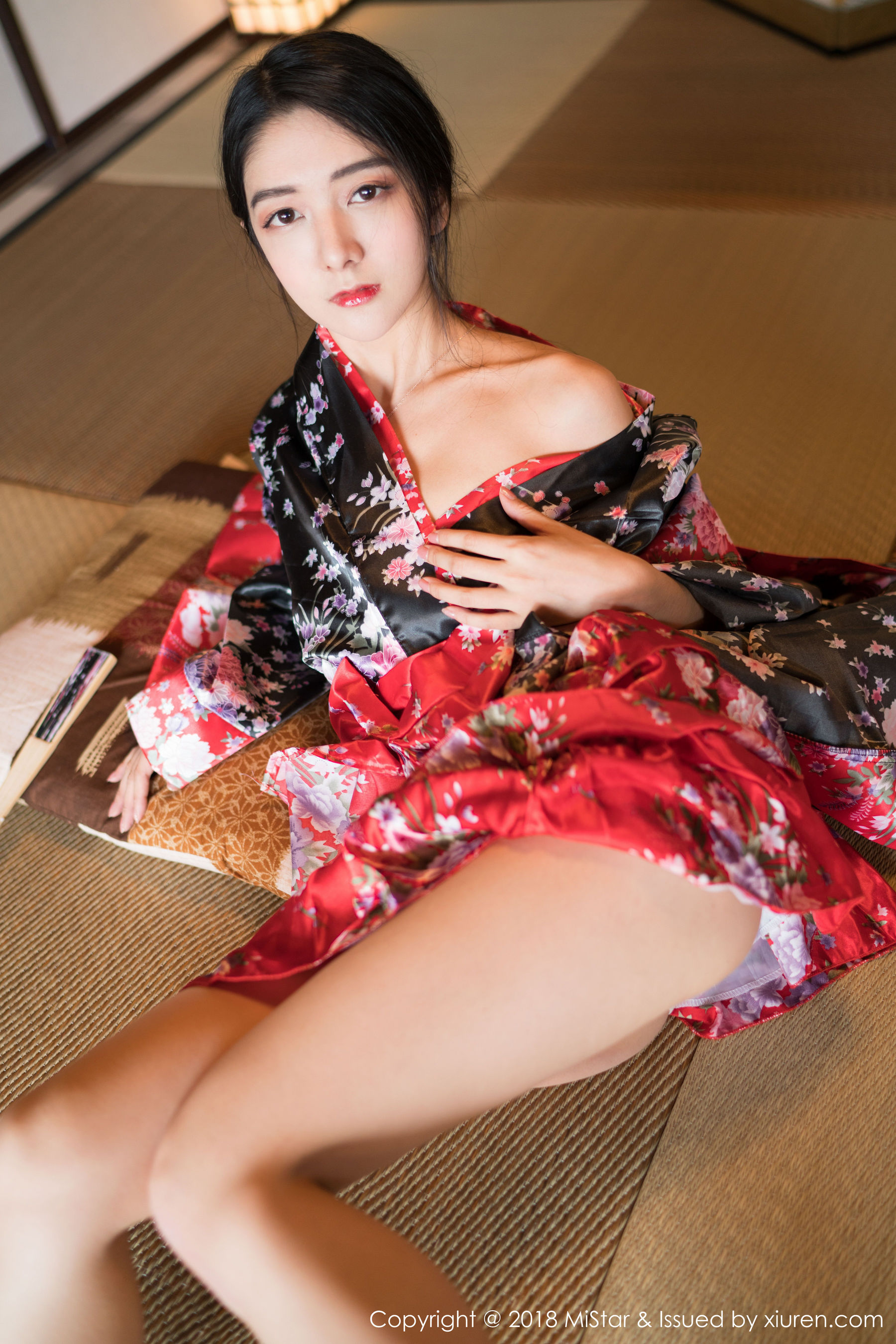 小热巴《开背毛衣+和服+OL职场》 [魅妍社MiStar] VOL.213