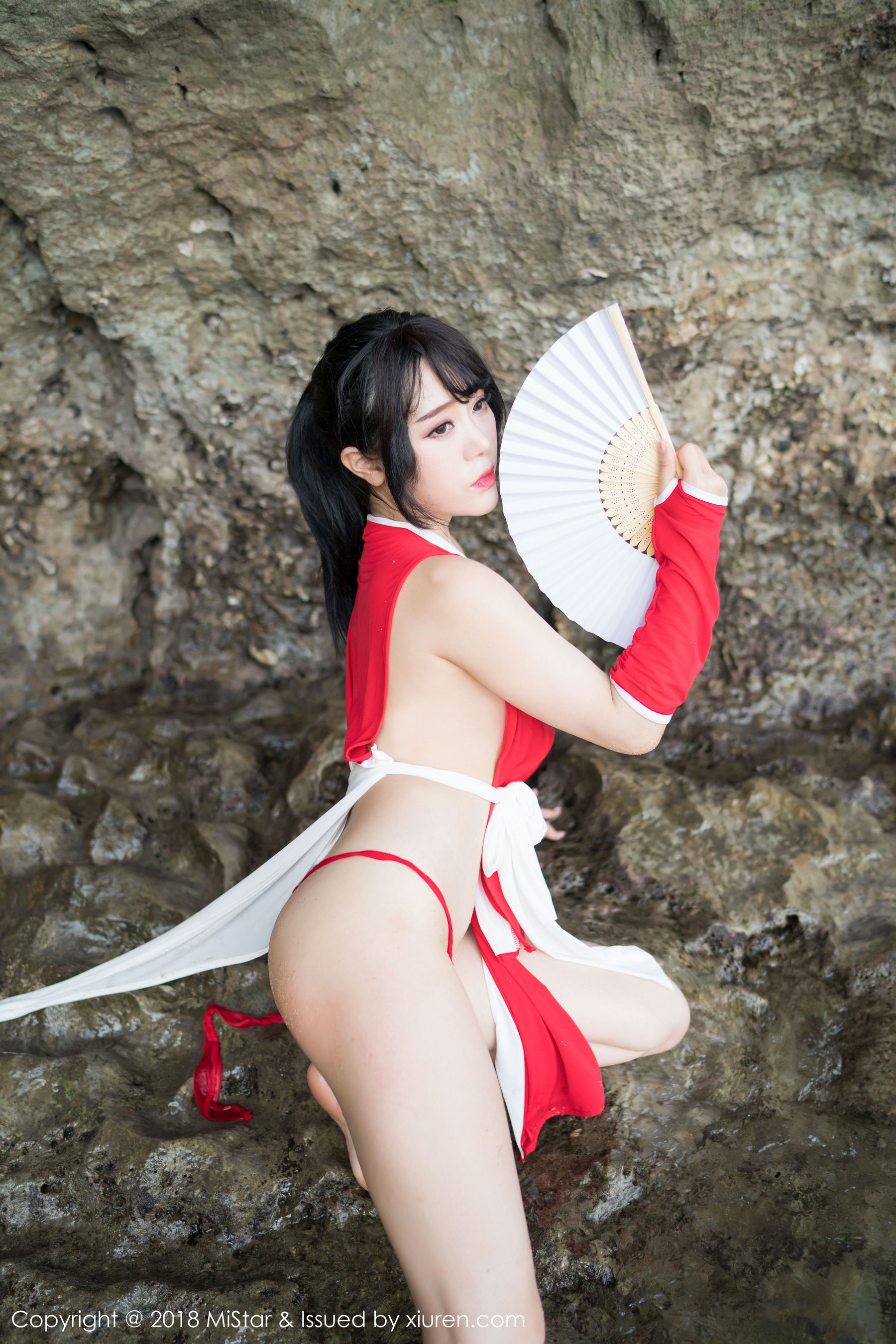兜豆靓Youlina《外拍COS不知火舞与DVA》 [魅妍社MiStar] VOL.215