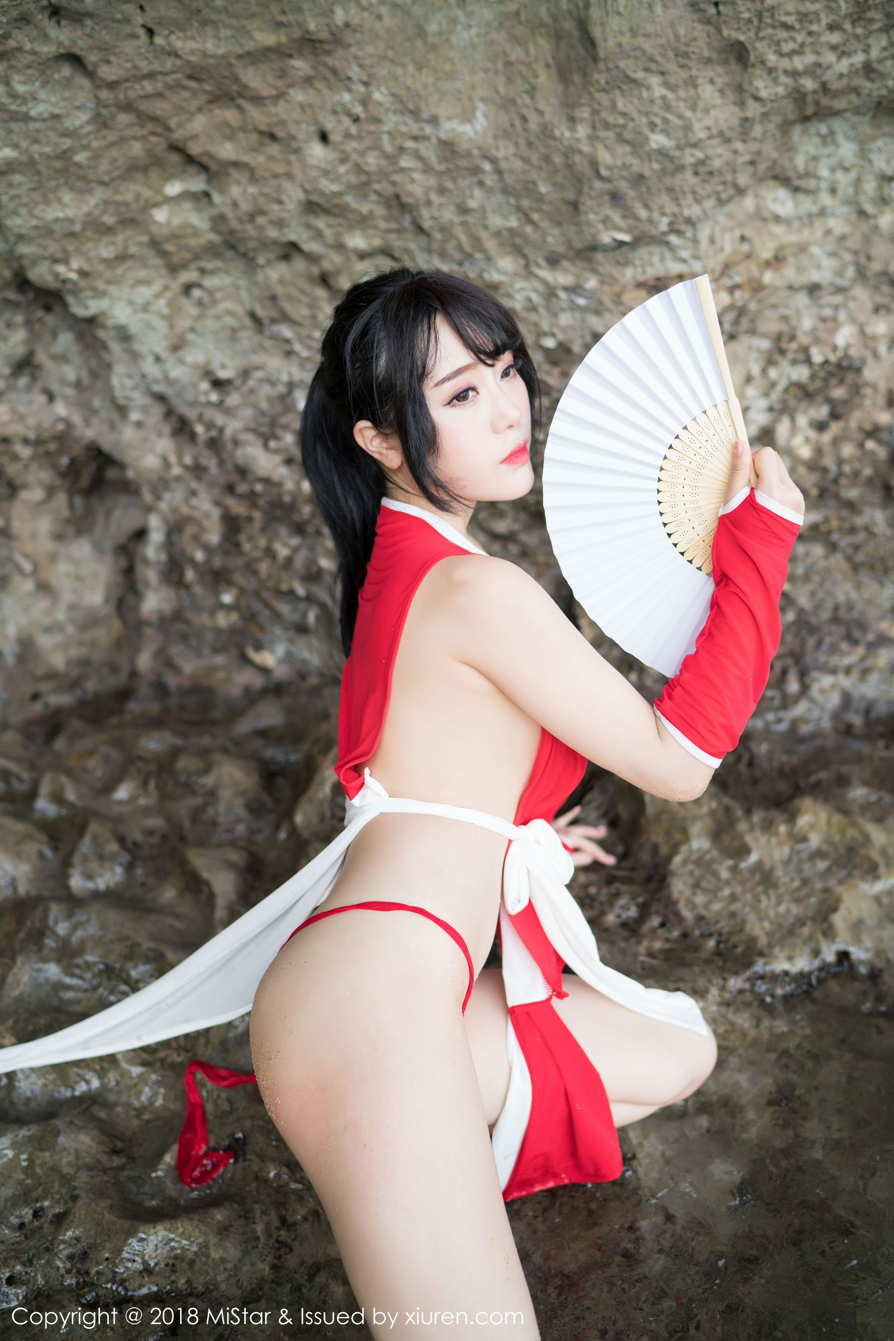 兜豆靓Youlina《外拍COS不知火舞与DVA》 [魅妍社MiStar] VOL.215