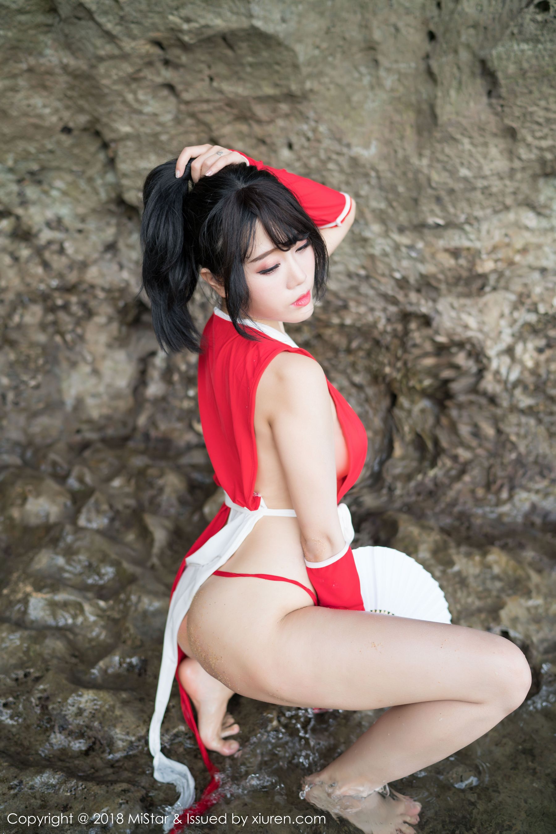 兜豆靓Youlina《外拍COS不知火舞与DVA》 [魅妍社MiStar] VOL.215