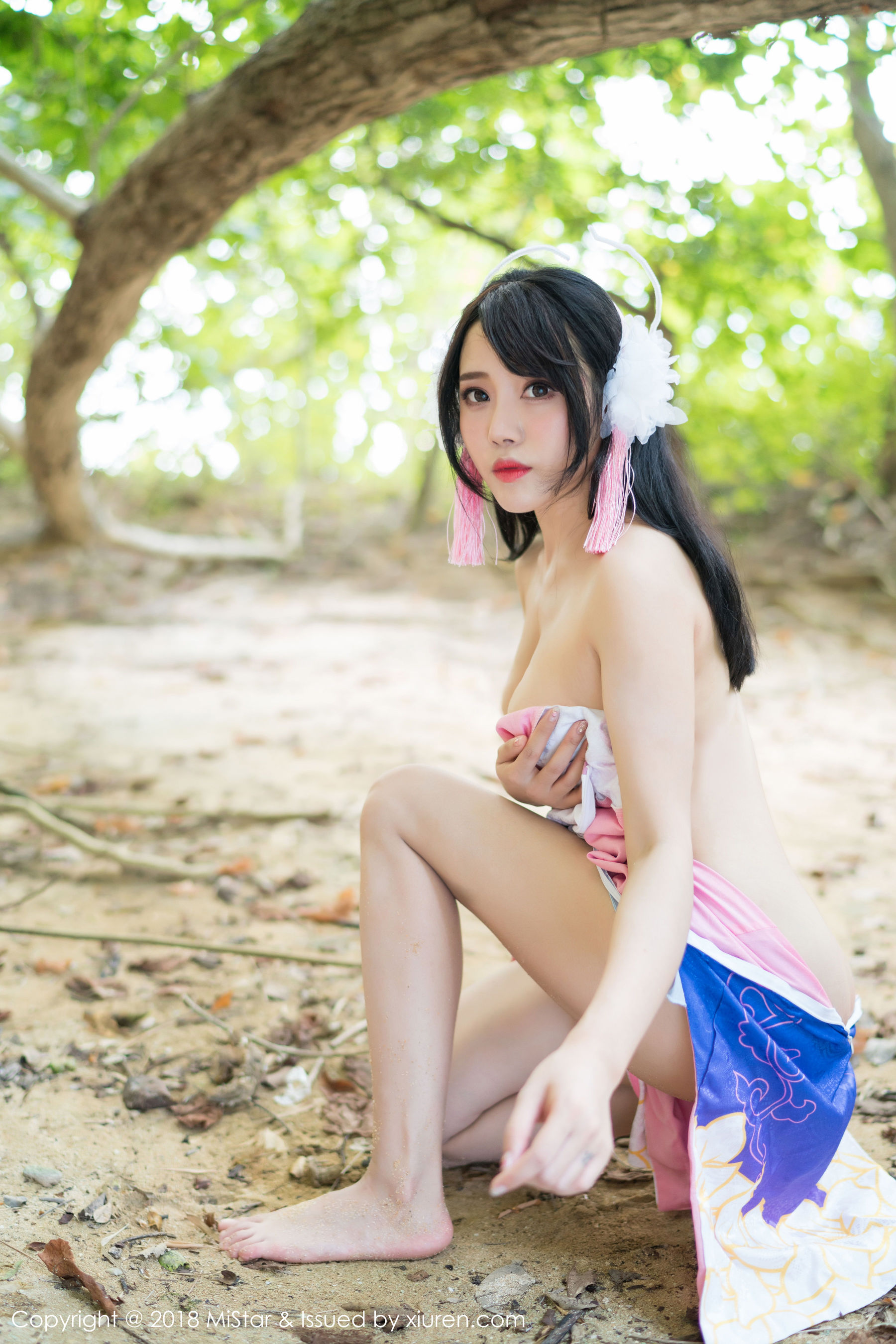 兜豆靓Youlina《外拍COS不知火舞与DVA》 [魅妍社MiStar] VOL.215