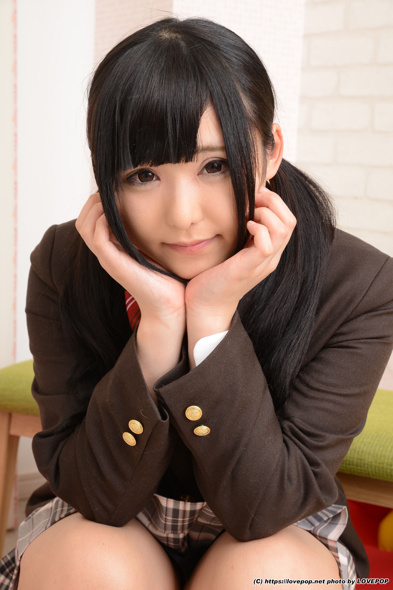[LovePop] AZUKI あず希《学生装诱惑》 Set06
