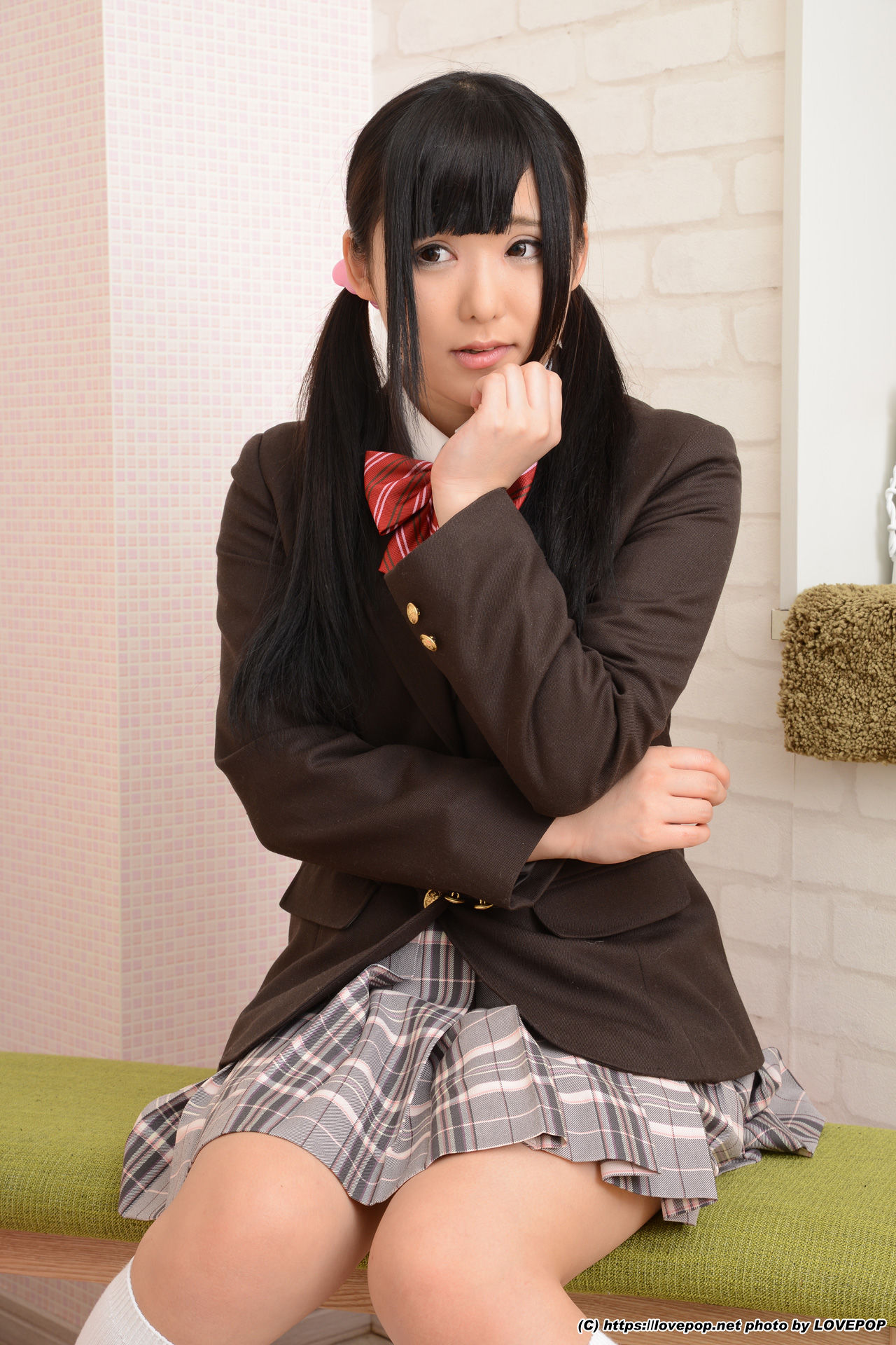 [LovePop] AZUKI あず希《学生装诱惑》 Set06