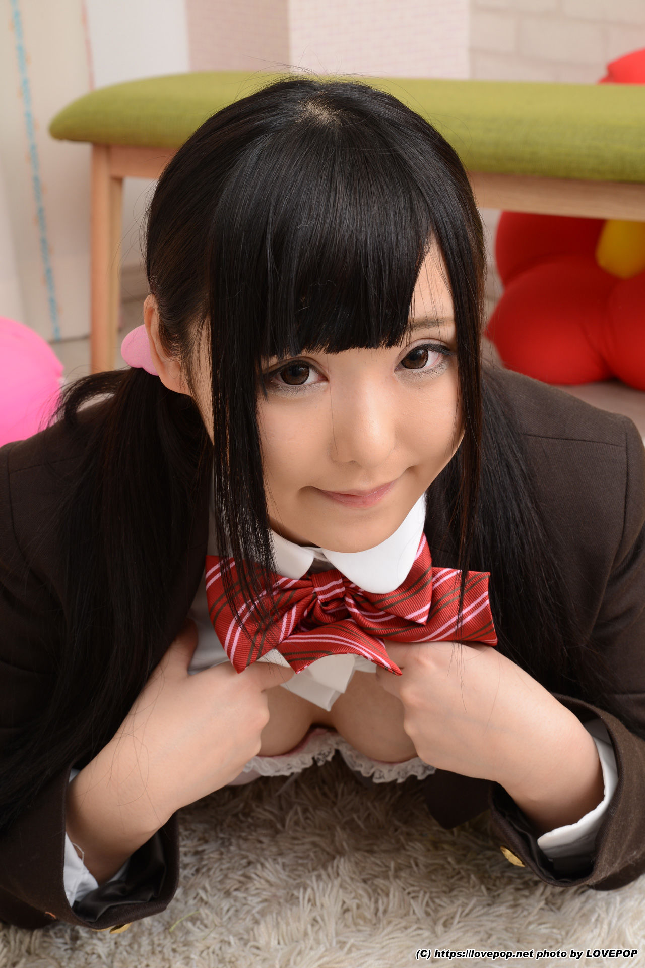 [LovePop] AZUKI あず希《学生装诱惑》 Set06
