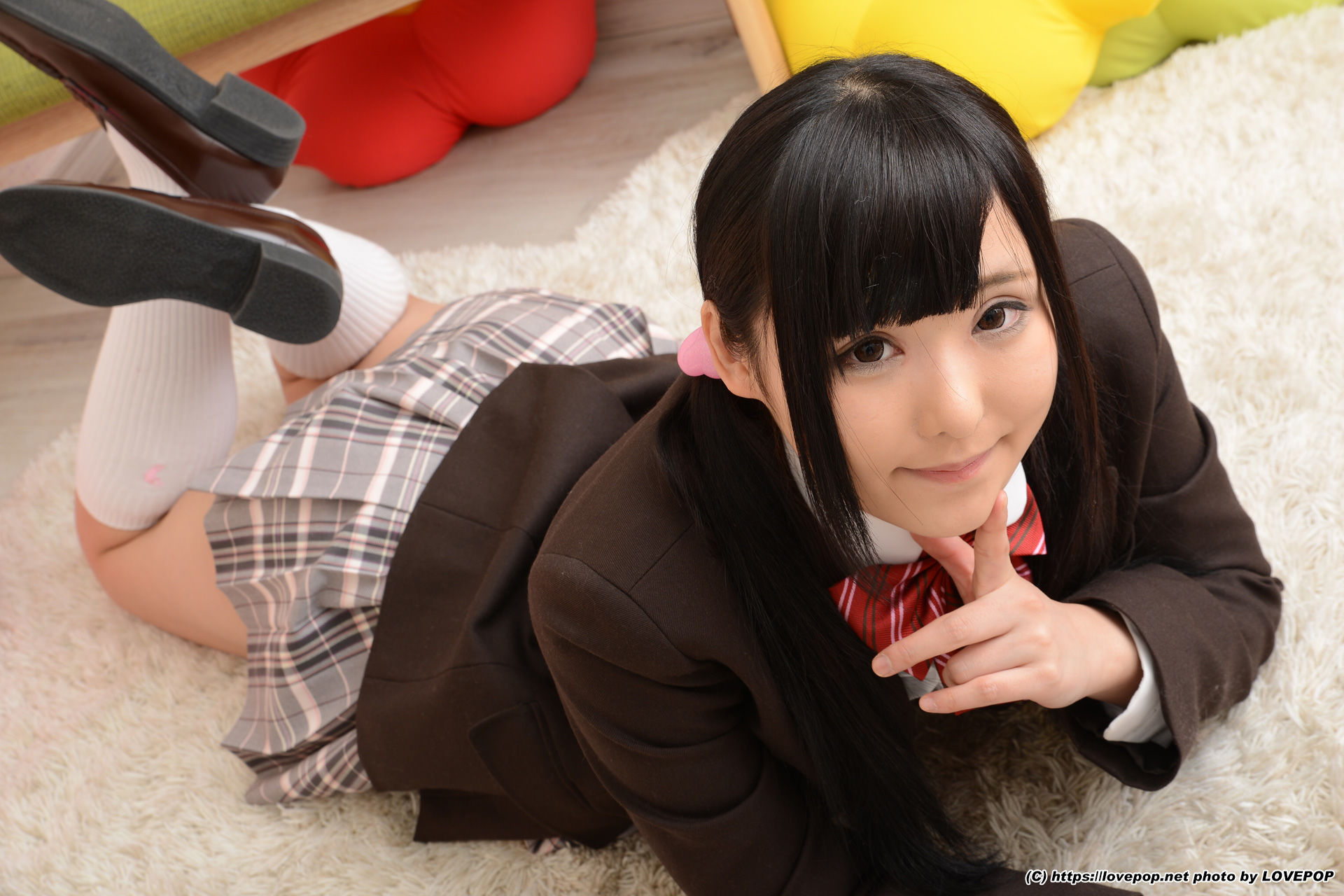 [LovePop] AZUKI あず希《学生装诱惑》 Set06