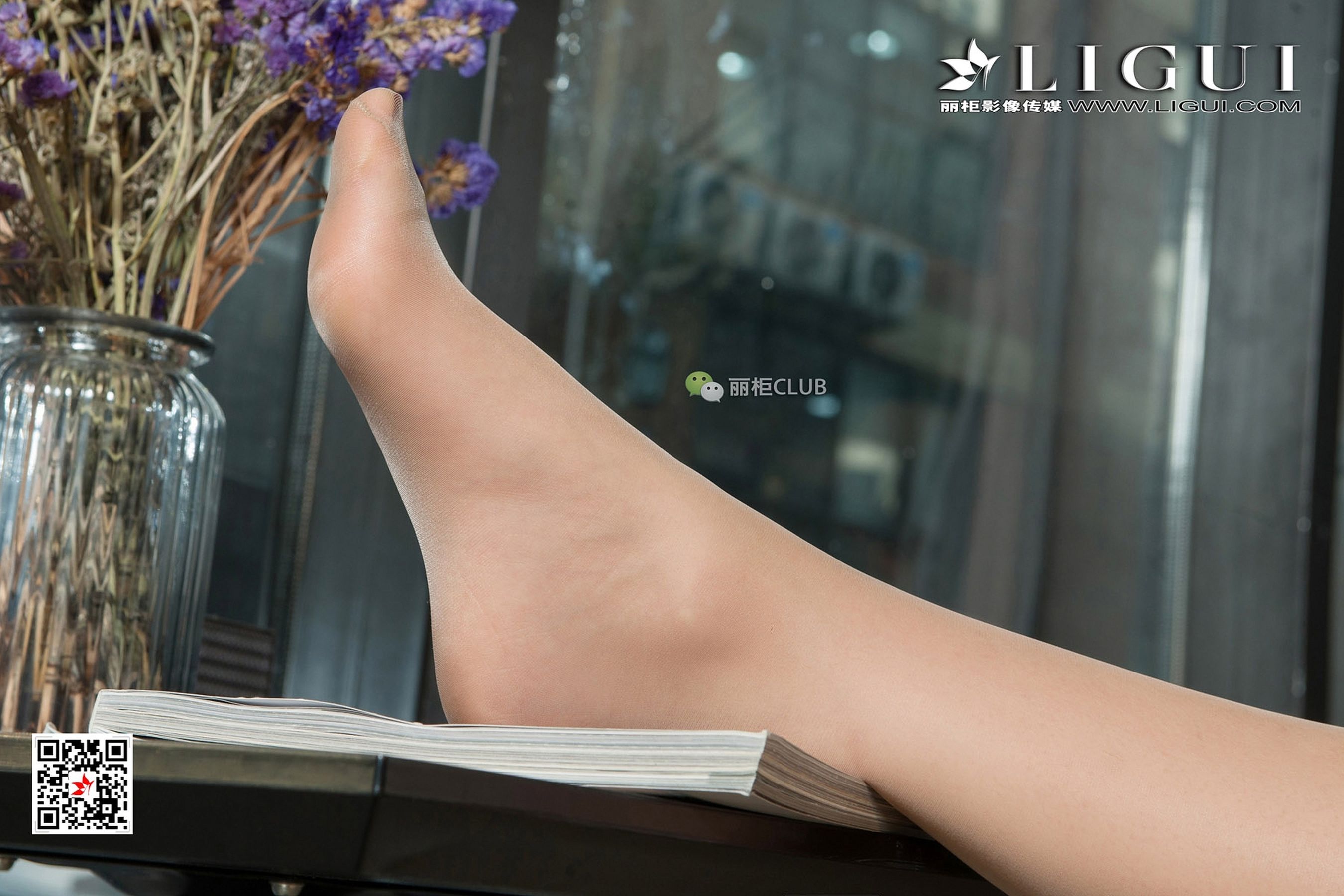 Mode 腿模筱筱《白领肉丝美腿》 [丽柜Ligui]