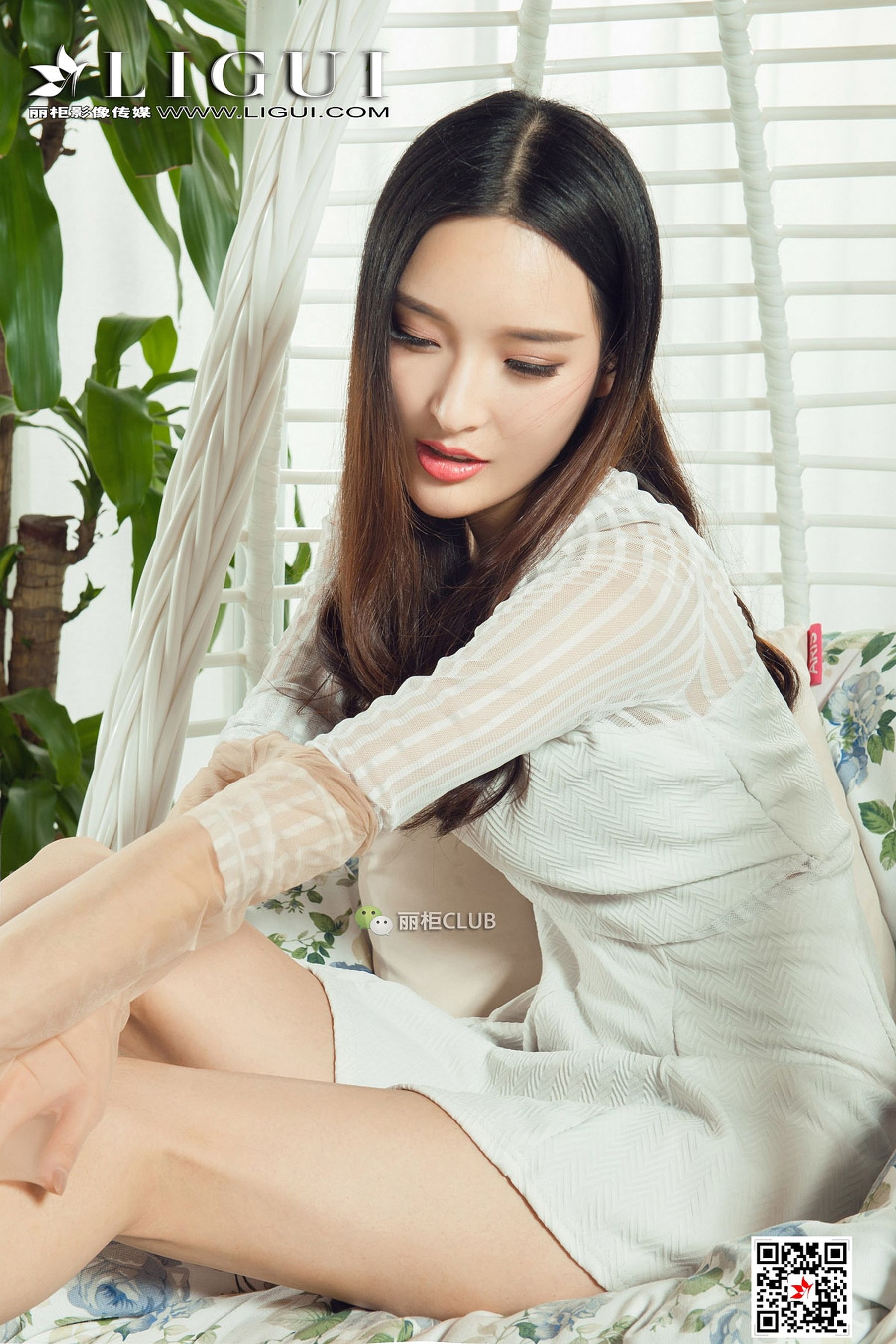Mode 足模雪糕《吊篮椅丝足》 [丽柜Ligui]