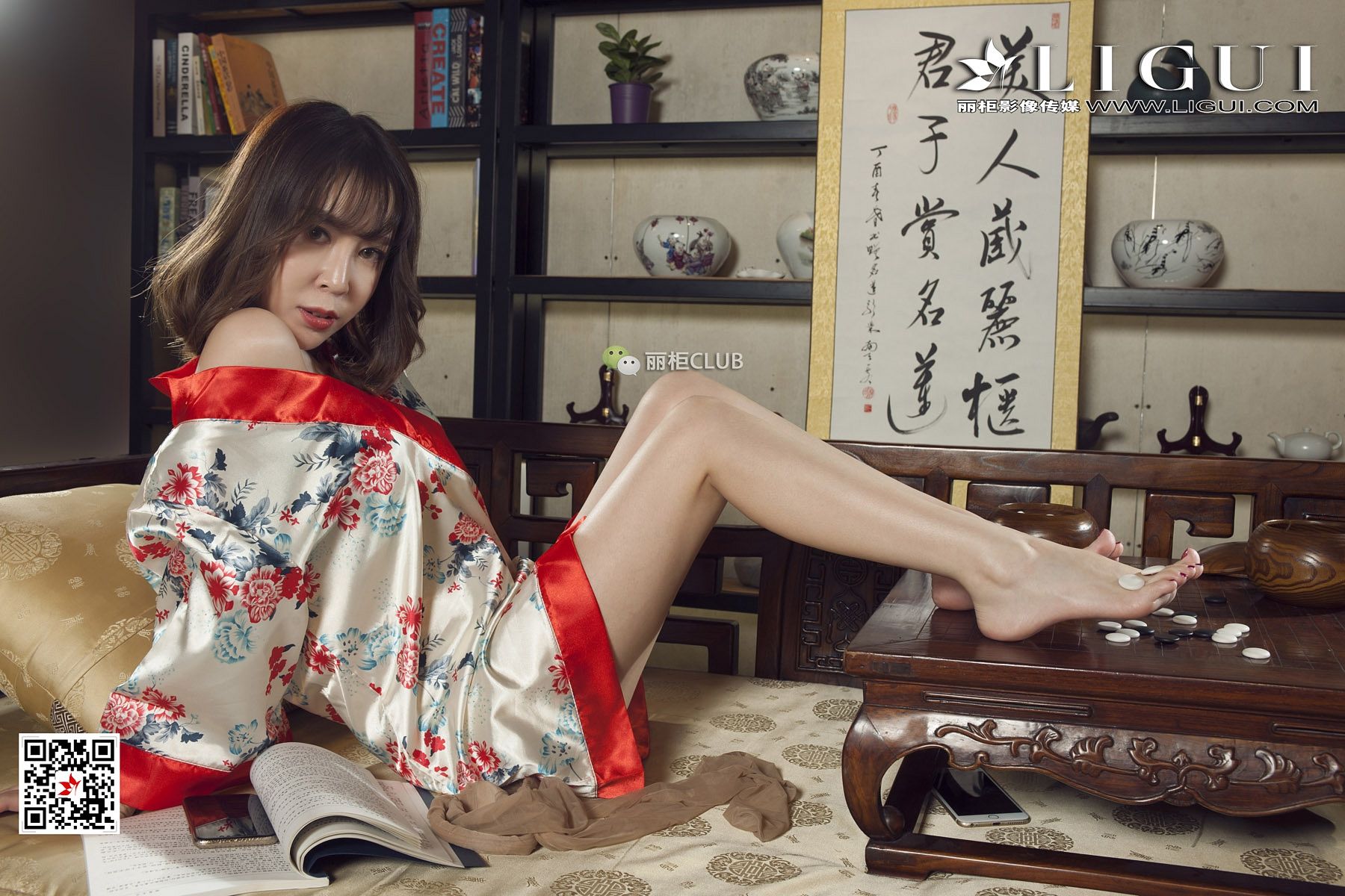 腿模Vicky《古典丝足》 [丽柜Ligui]