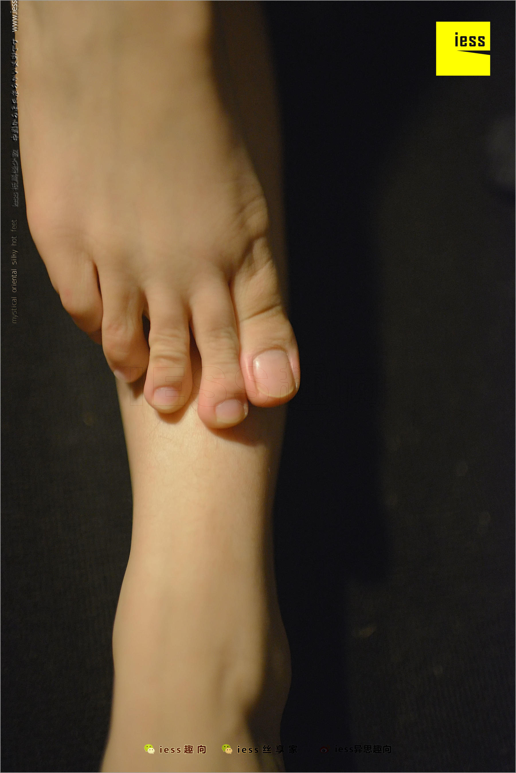 Julia君君《台灯下的裸足》 [异思趣向IESS] 丝足便当219