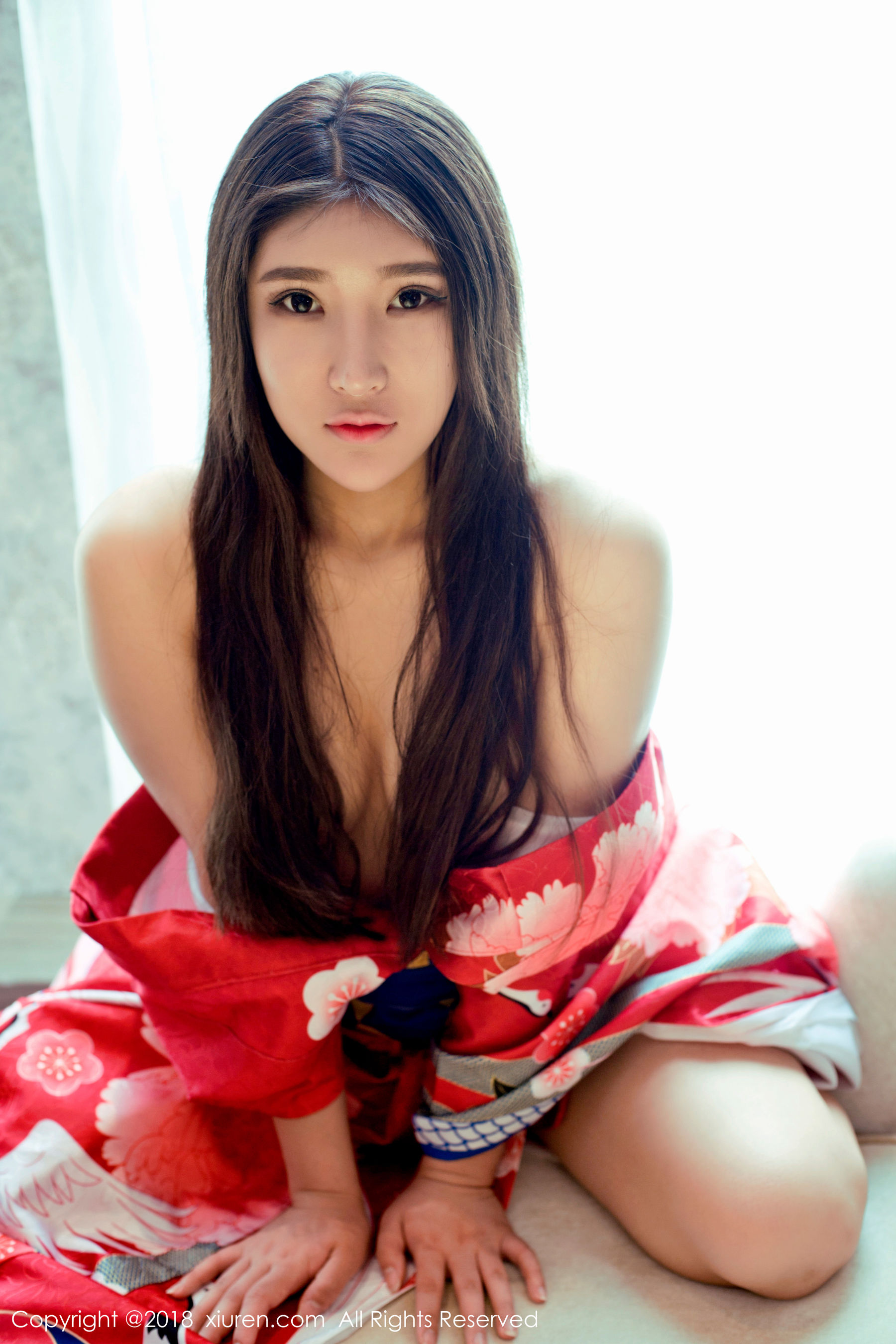 当然是小熊呀《比基尼和日本花魁和服》 [秀人网XIUREN] No.973