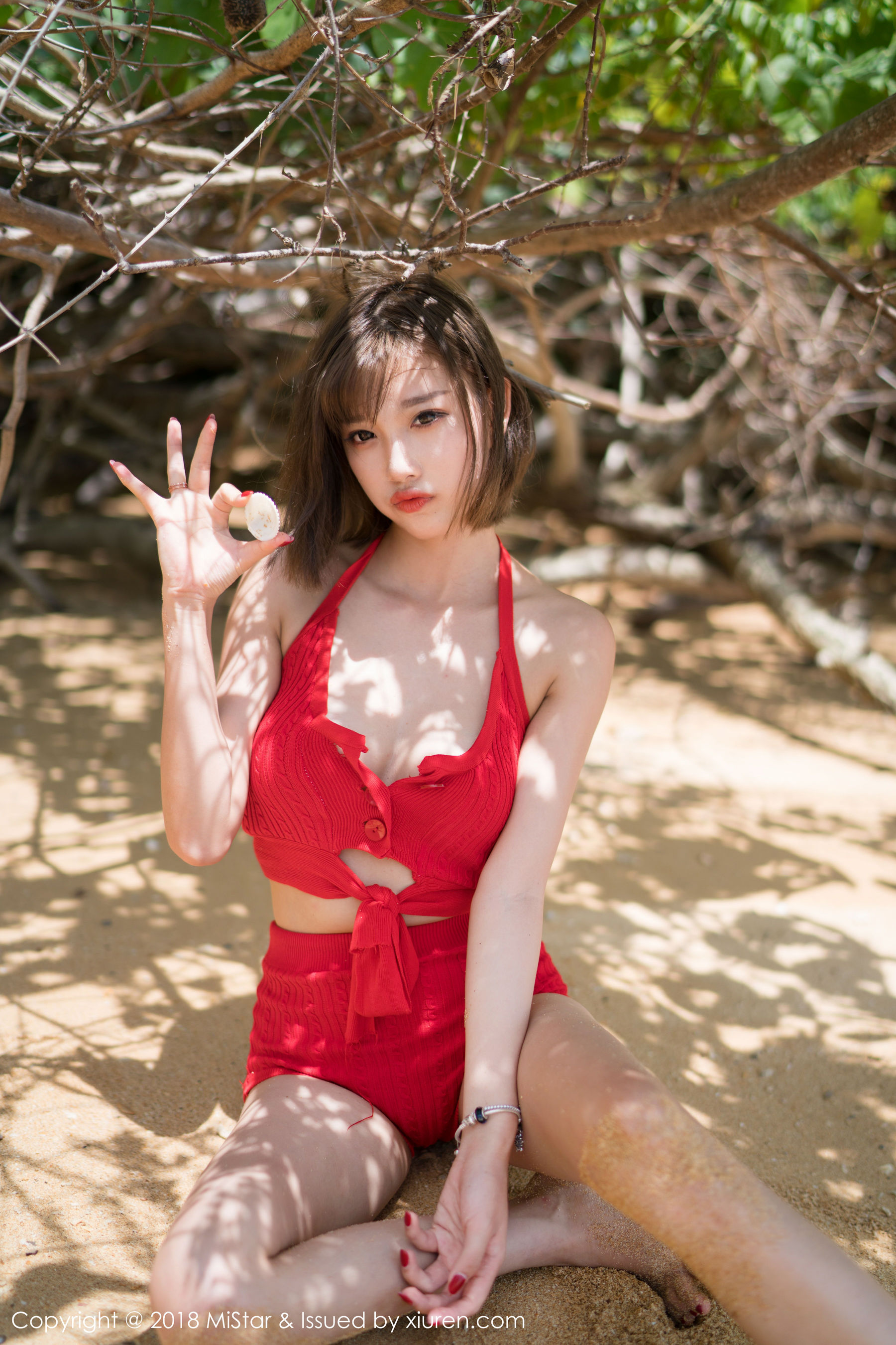 杨晨晨sugar《海边沙滩湿身诱惑》 [魅妍社MiStar] VOL.219