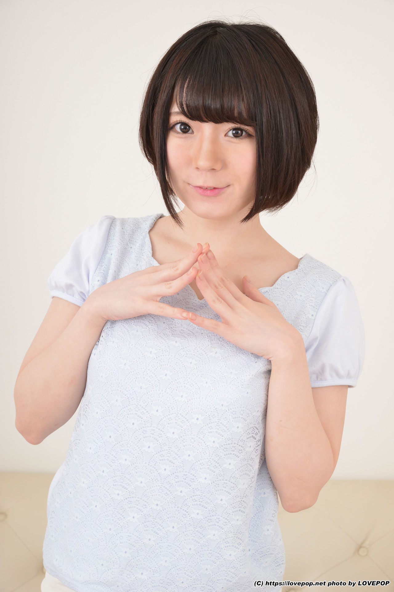 [LovePop] 筱崎美绪/篠崎みお《居家长筒袜系列》 Set08