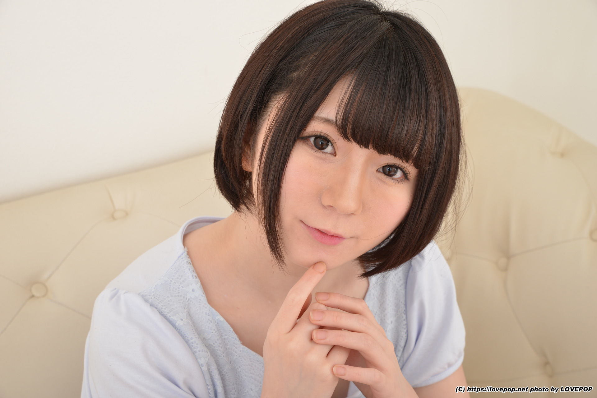 [LovePop] 筱崎美绪/篠崎みお《居家长筒袜系列》 Set08