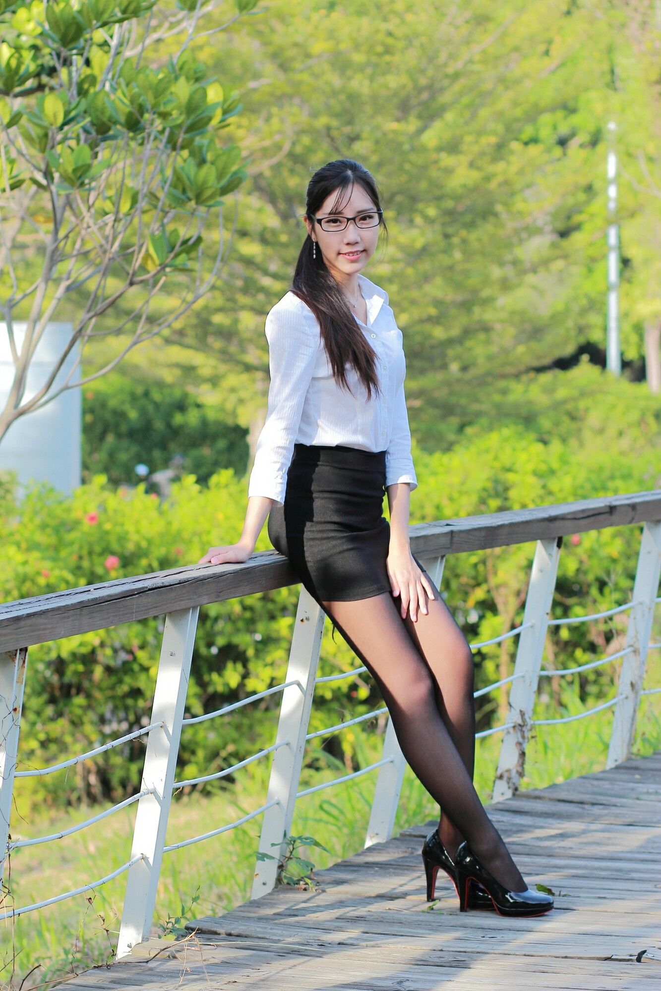 [台湾正妹] 豬比《兒童美術館外拍》