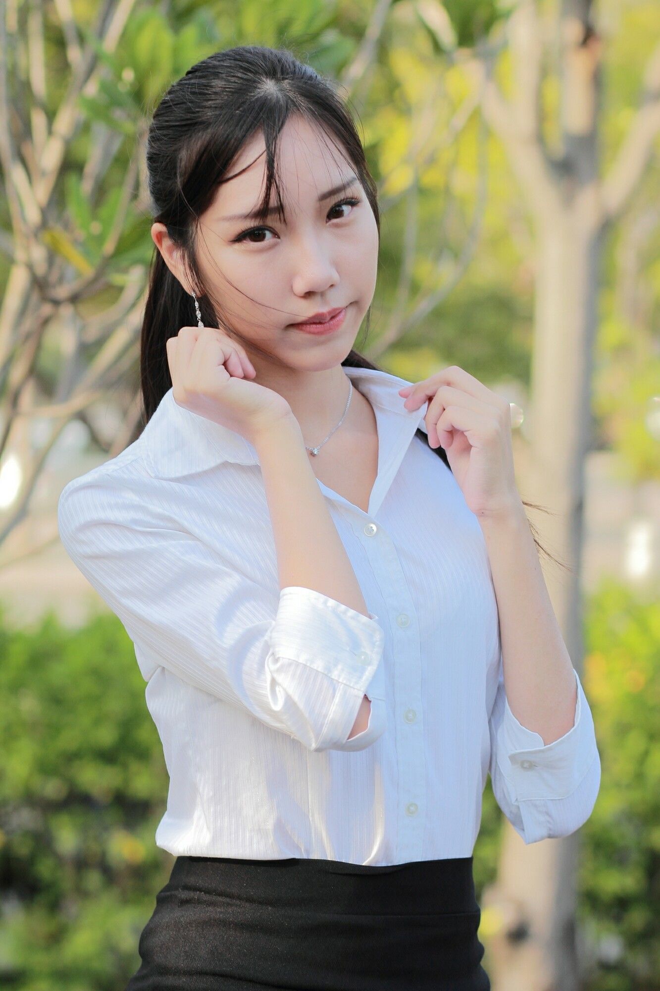 [台湾正妹] 豬比《兒童美術館外拍》