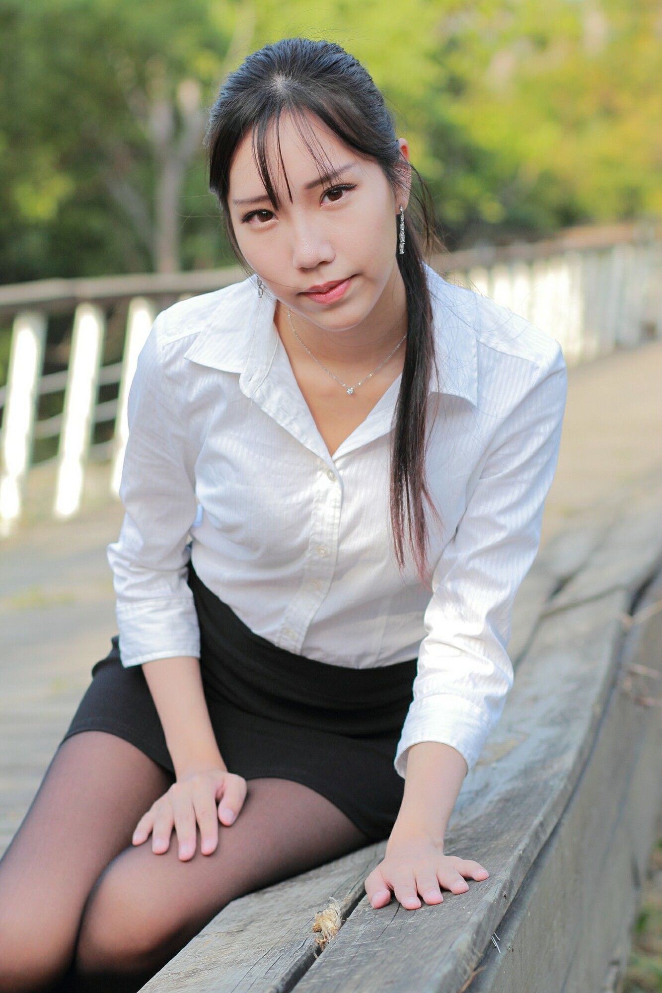 [台湾正妹] 豬比《兒童美術館外拍》