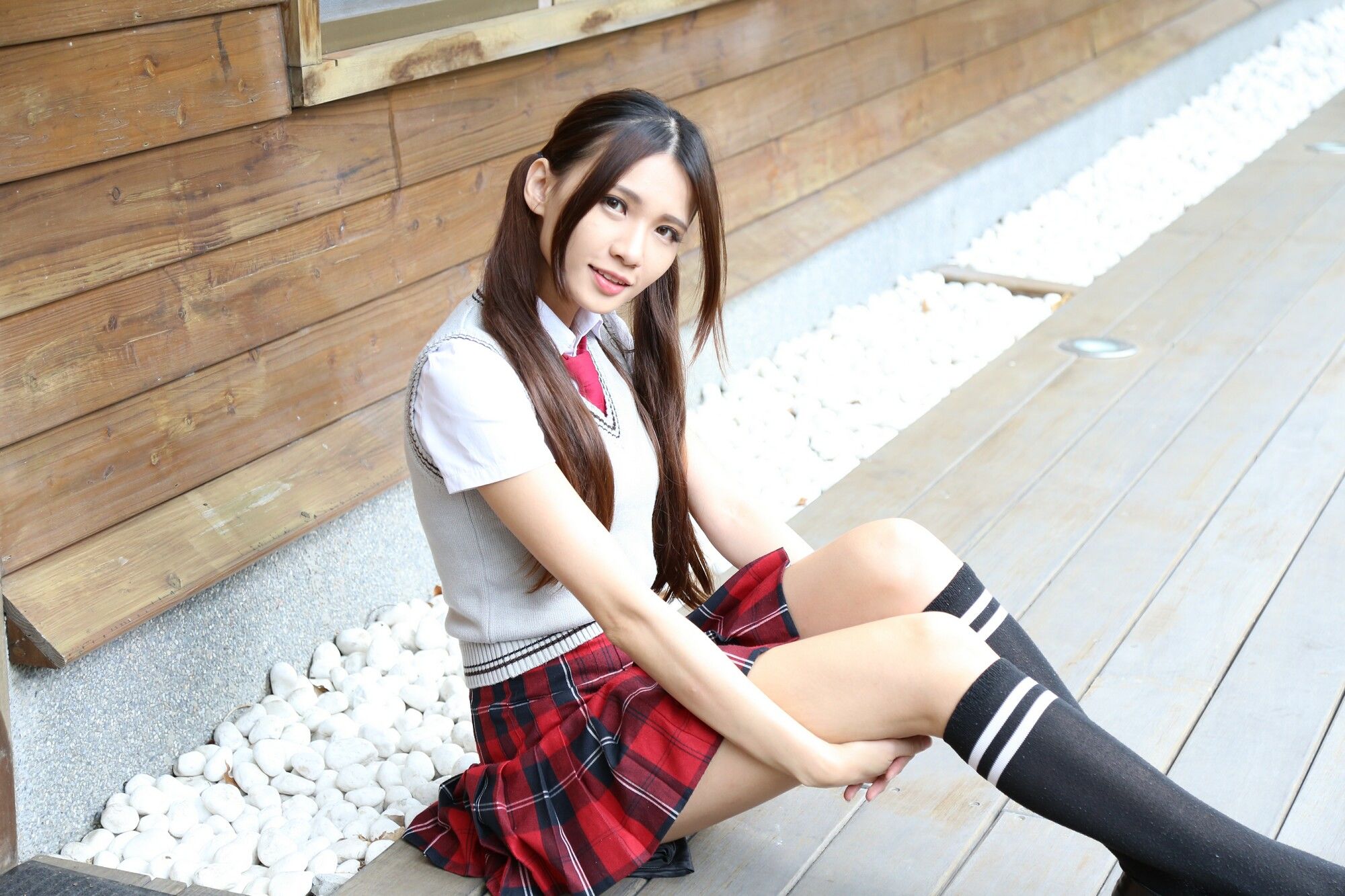 [台湾正妹] 蔡译心Candice《校服美少女》