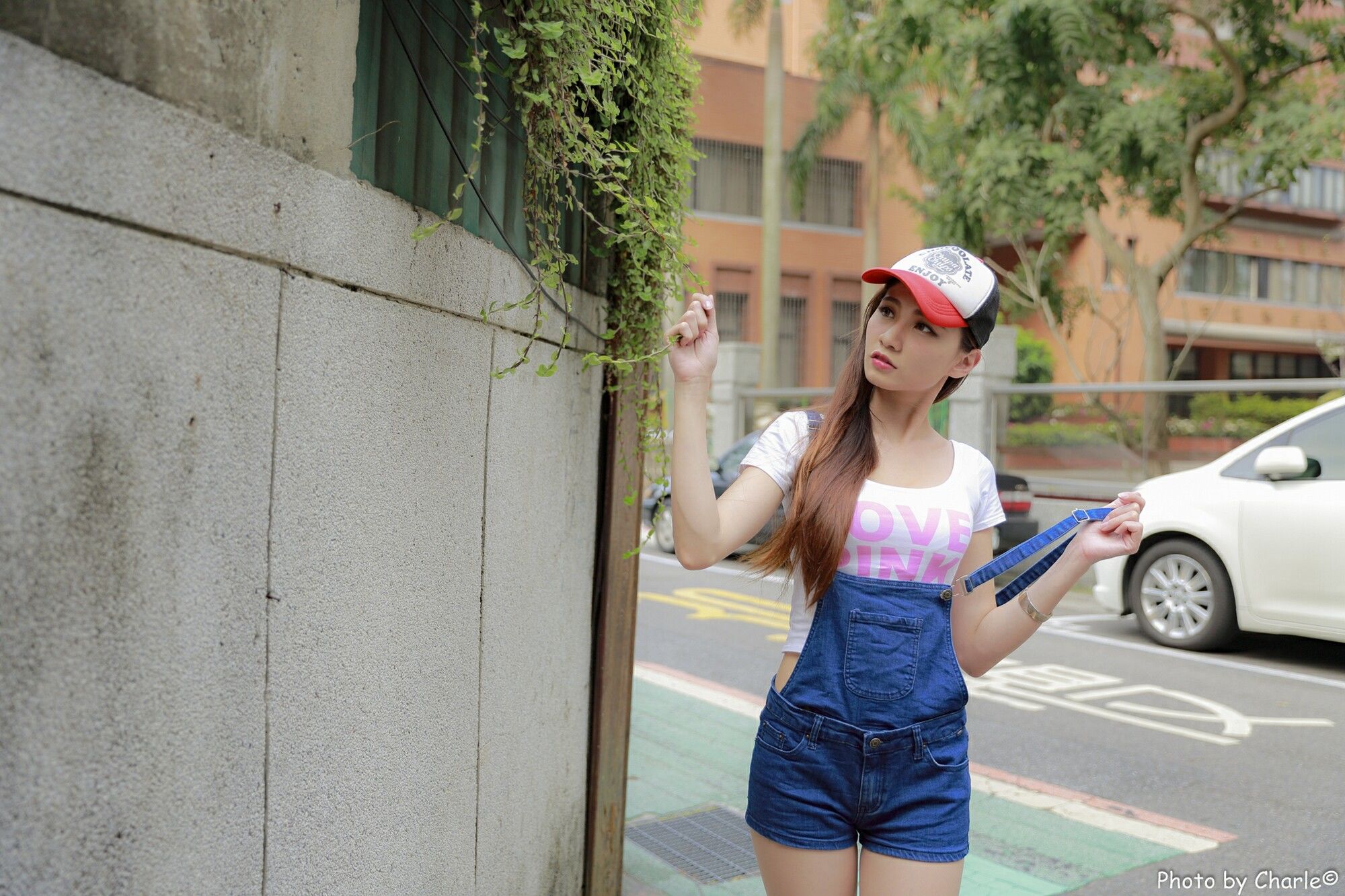 [台湾正妹] 蔡译心Candice《師範大學外拍》3套服装