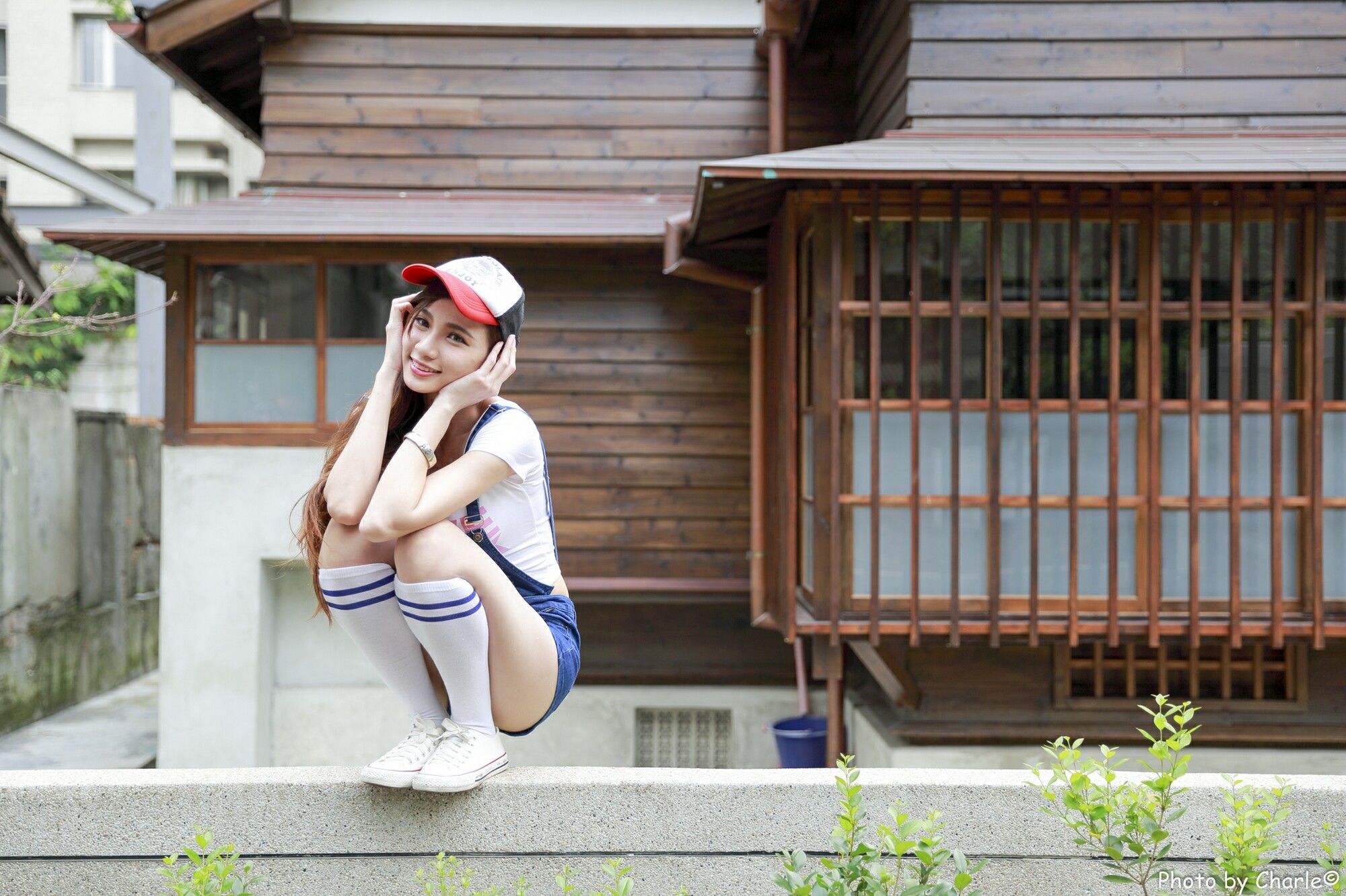 [台湾正妹] 蔡译心Candice《師範大學外拍》3套服装