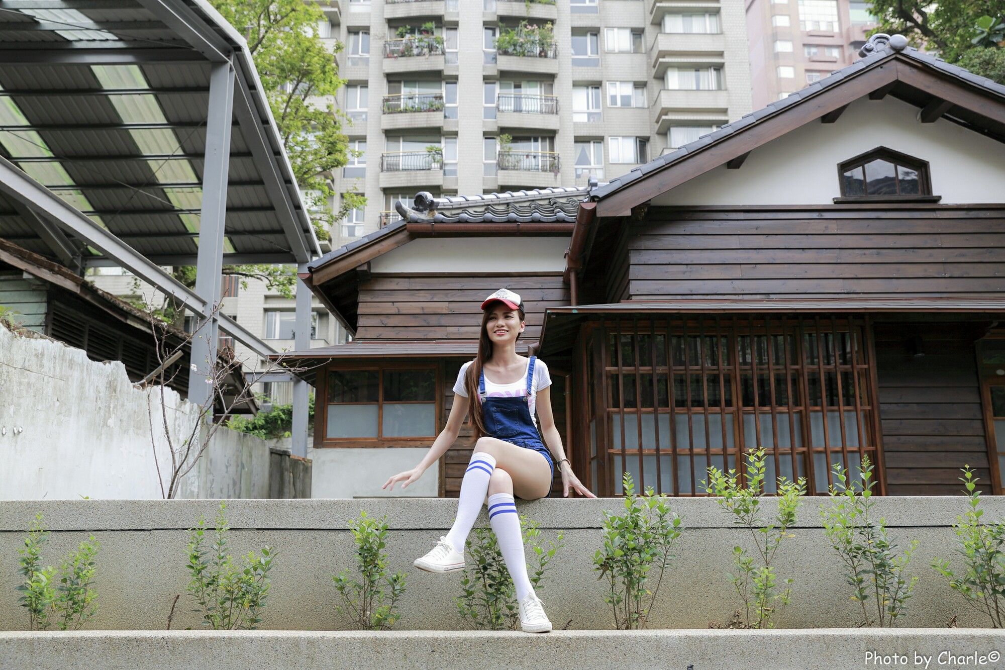 [台湾正妹] 蔡译心Candice《師範大學外拍》3套服装