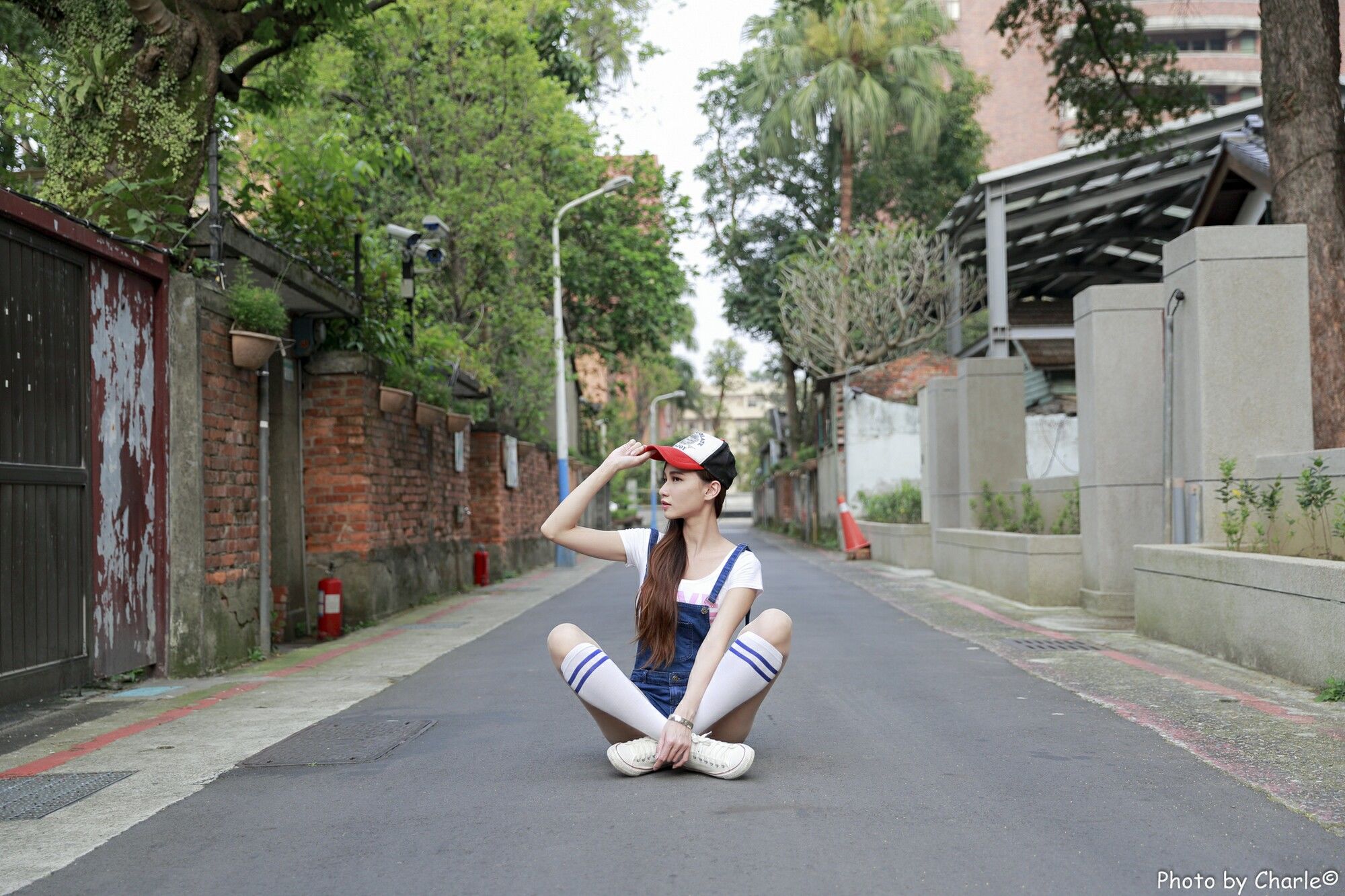 [台湾正妹] 蔡译心Candice《師範大學外拍》3套服装