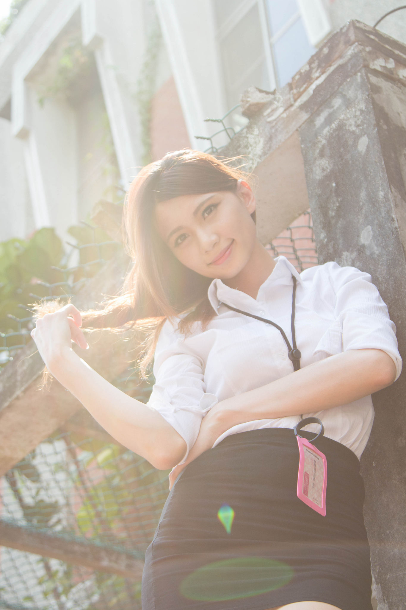 [台湾网红美女] 蔡译心Candice《台大外拍 女教师》