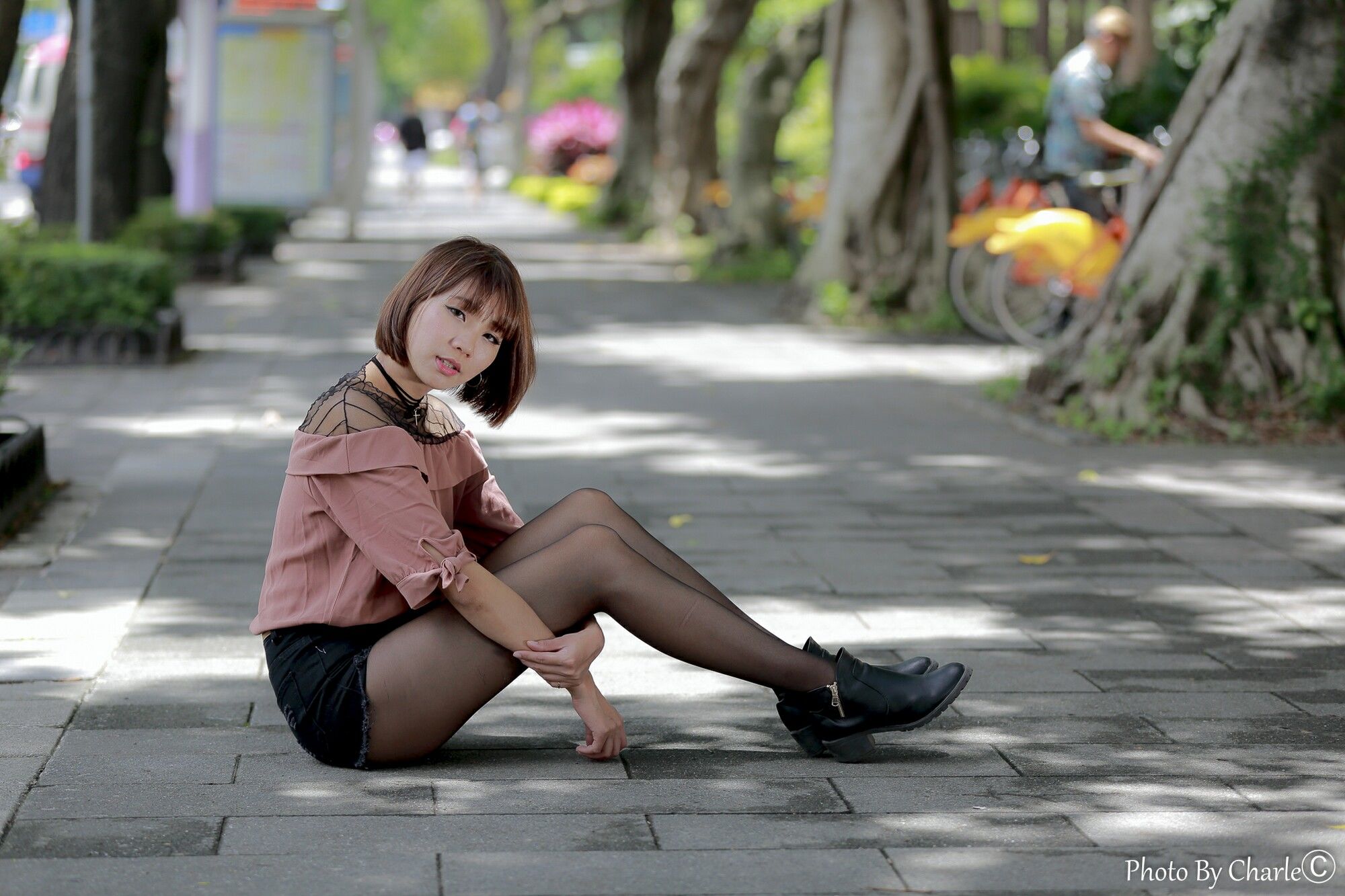 [台湾网红美女] 黄竹宣《圓山花博外拍》