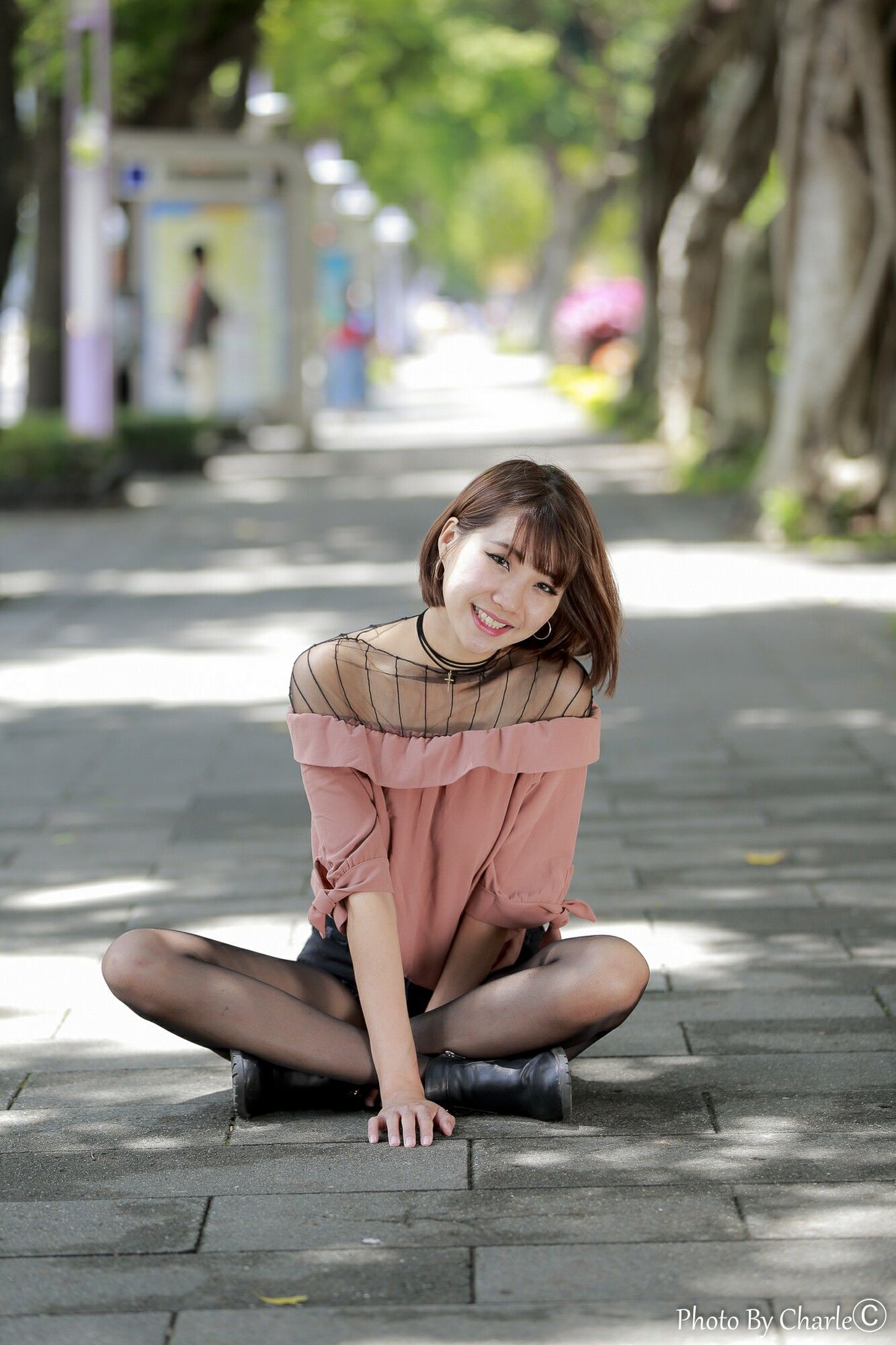 [台湾网红美女] 黄竹宣《圓山花博外拍》