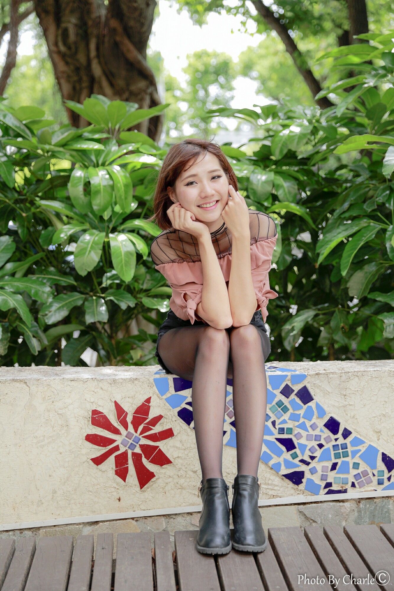 [台湾网红美女] 黄竹宣《圓山花博外拍》