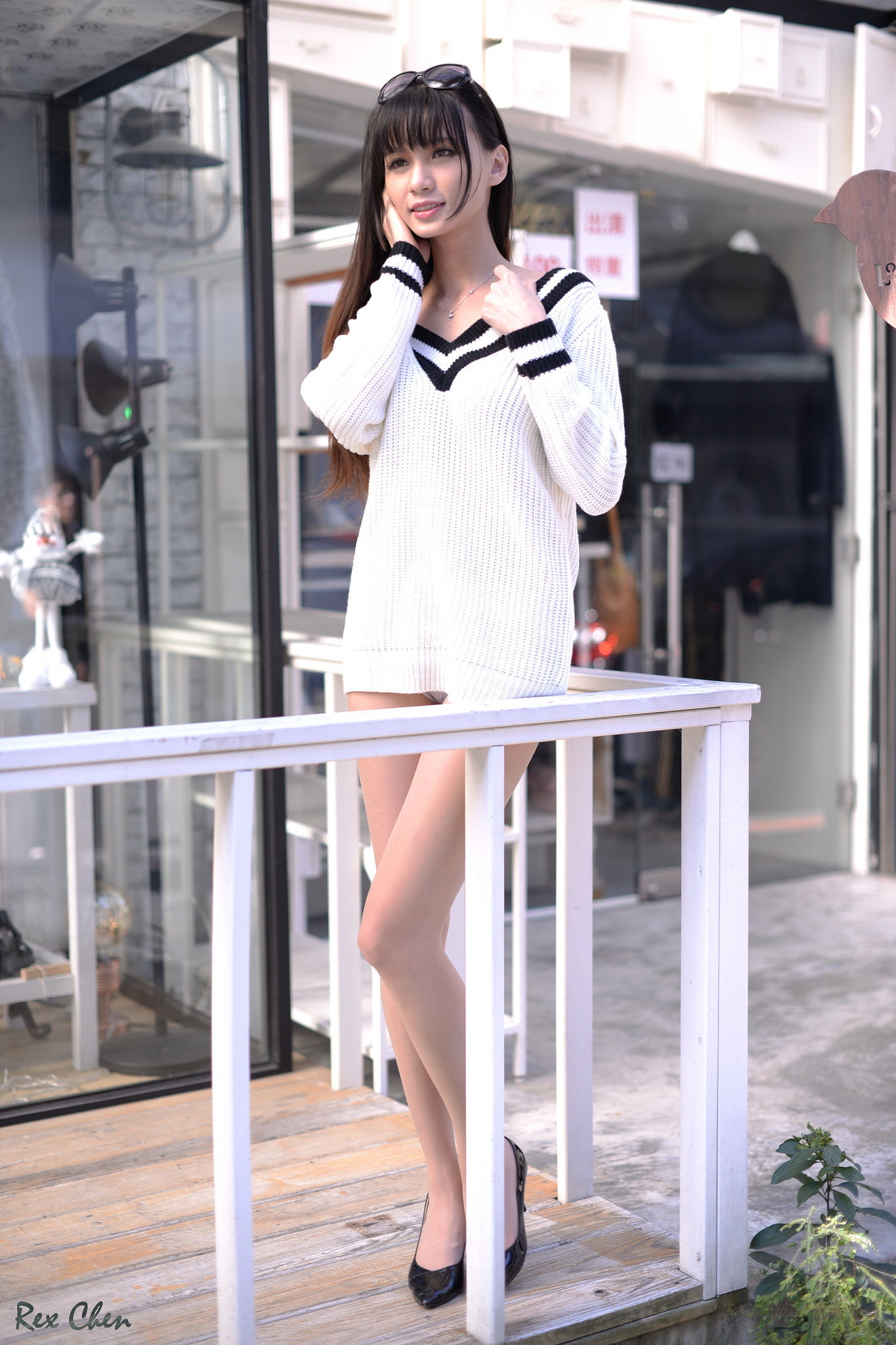 [台湾网红美女] 蔡译心 - 外拍6套服装合集
