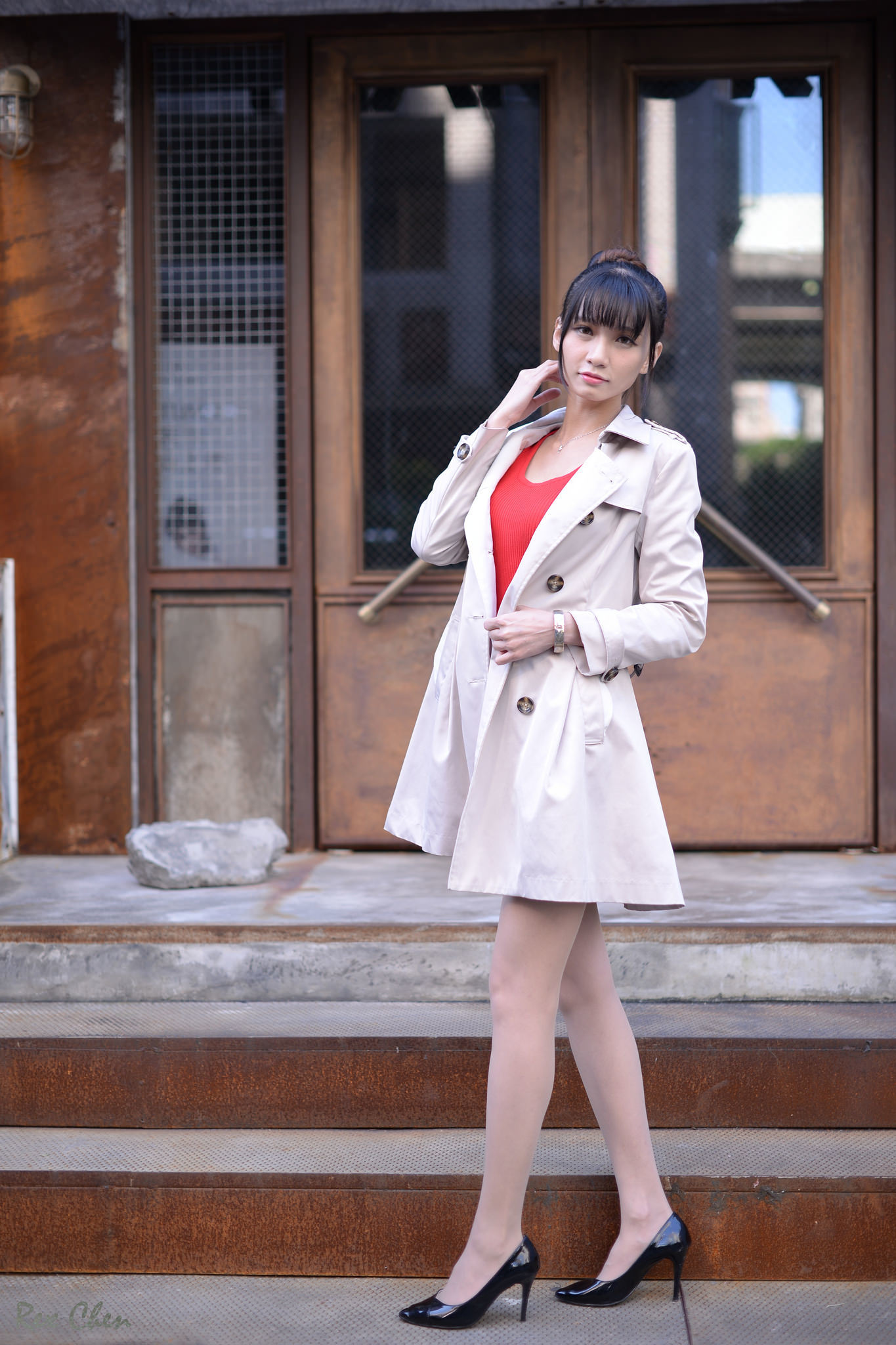 [台湾网红美女] 蔡译心 - 外拍6套服装合集