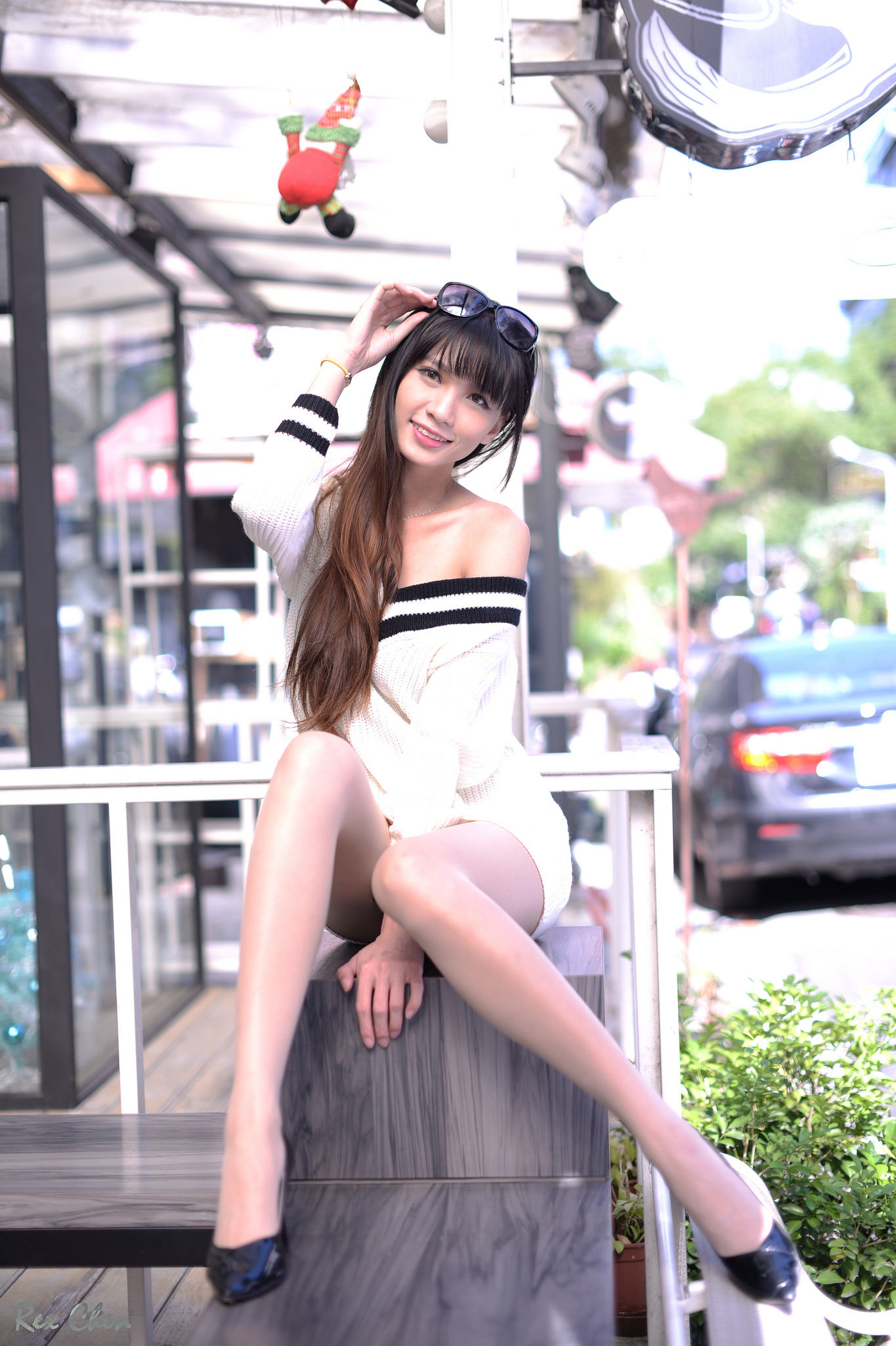 [台湾网红美女] 蔡译心 - 外拍6套服装合集