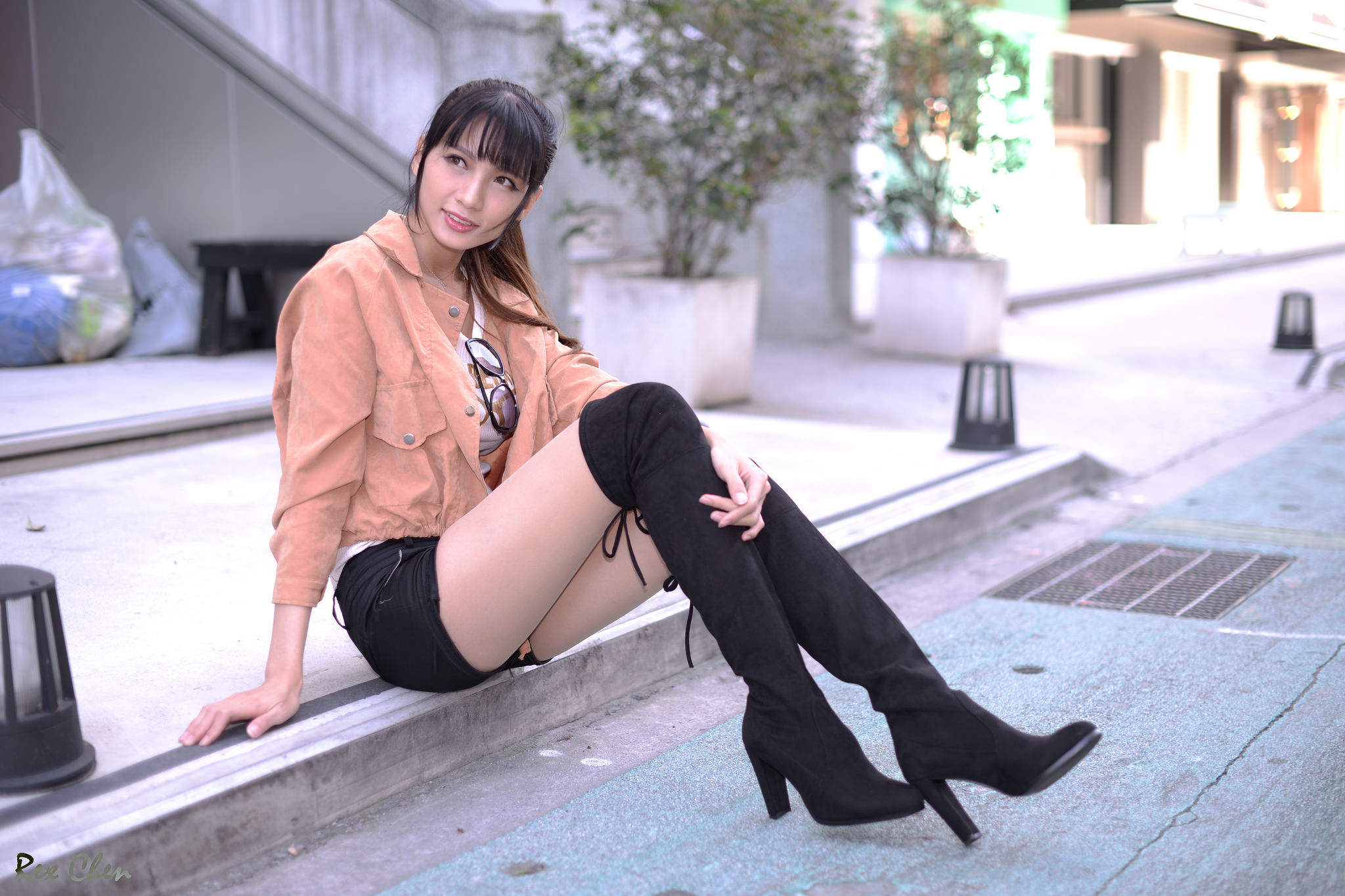 [台湾网红美女] 蔡译心 - 外拍6套服装合集