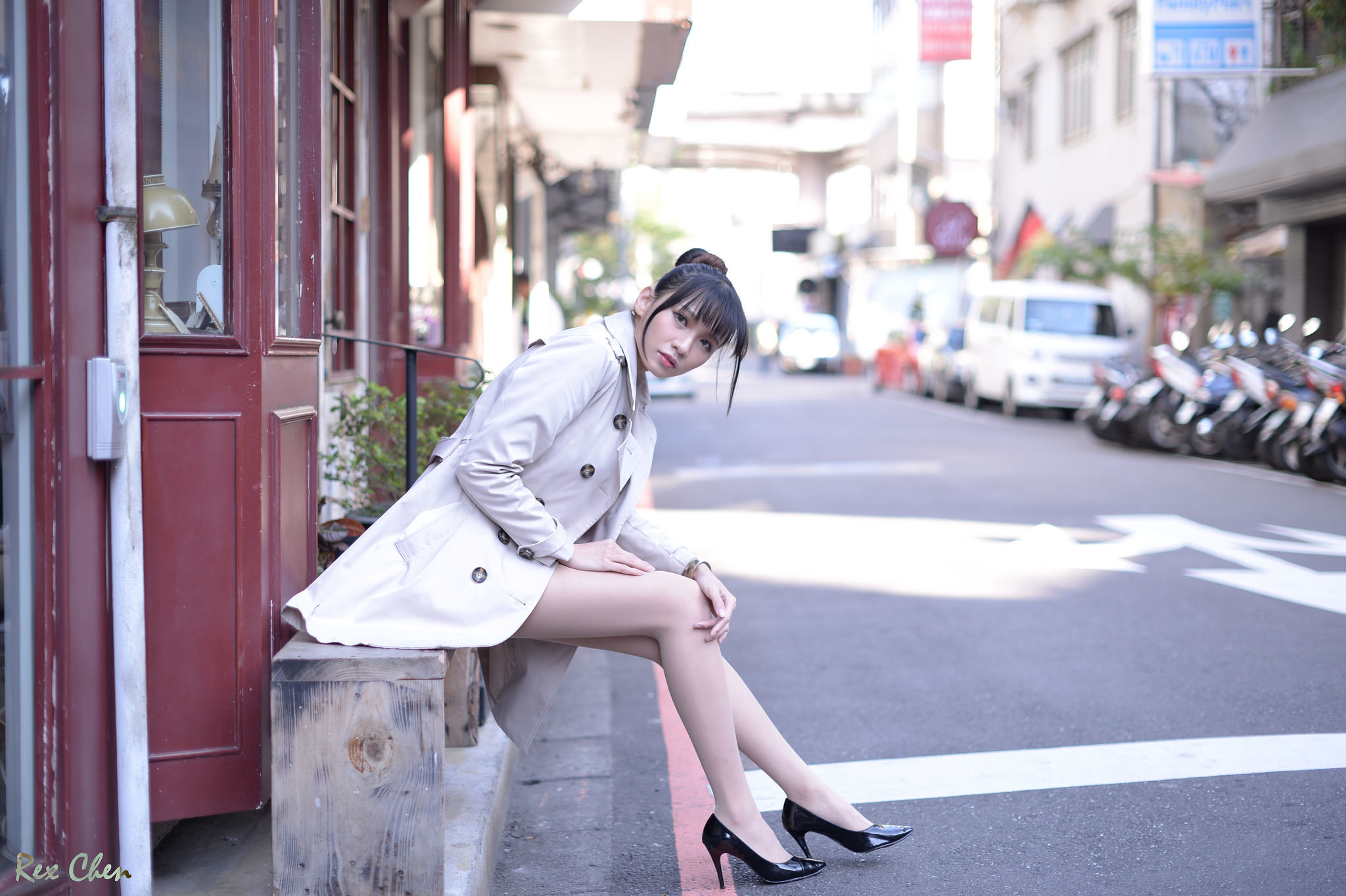 [台湾网红美女] 蔡译心 - 外拍6套服装合集