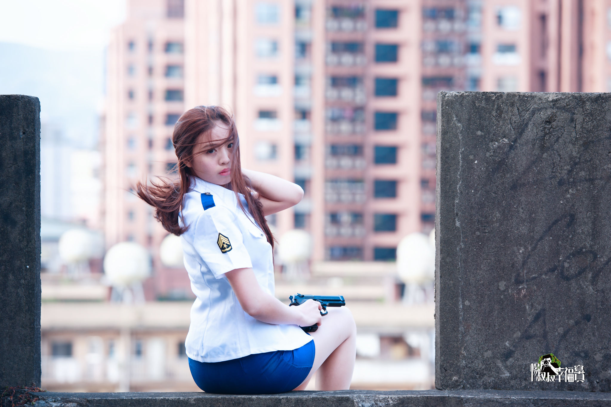 [台湾正妹] Anna《双模女警+女警制服系列》