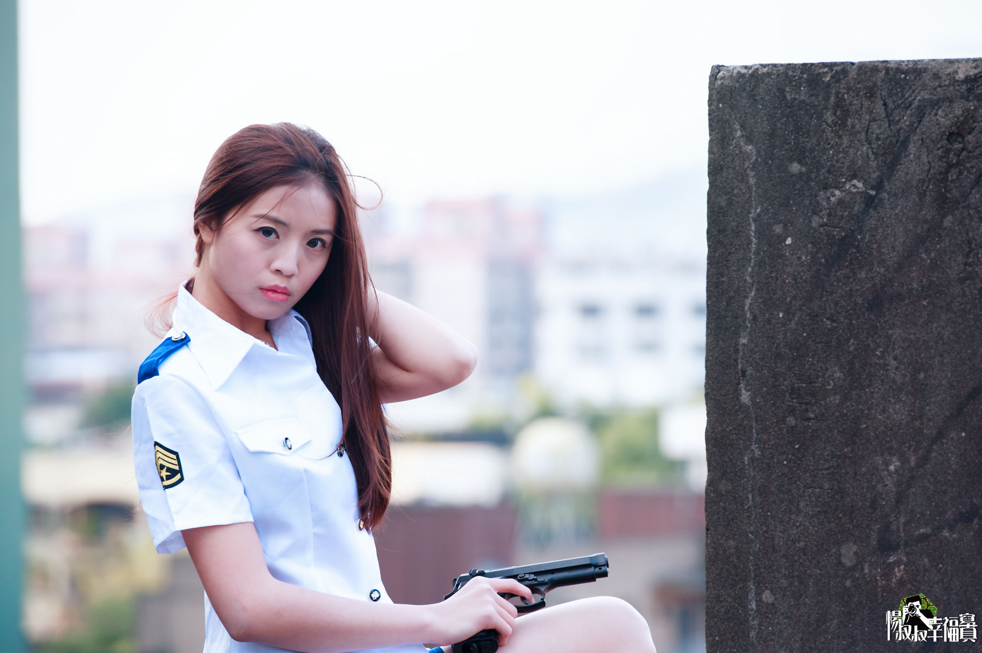 [台湾正妹] Anna《双模女警+女警制服系列》