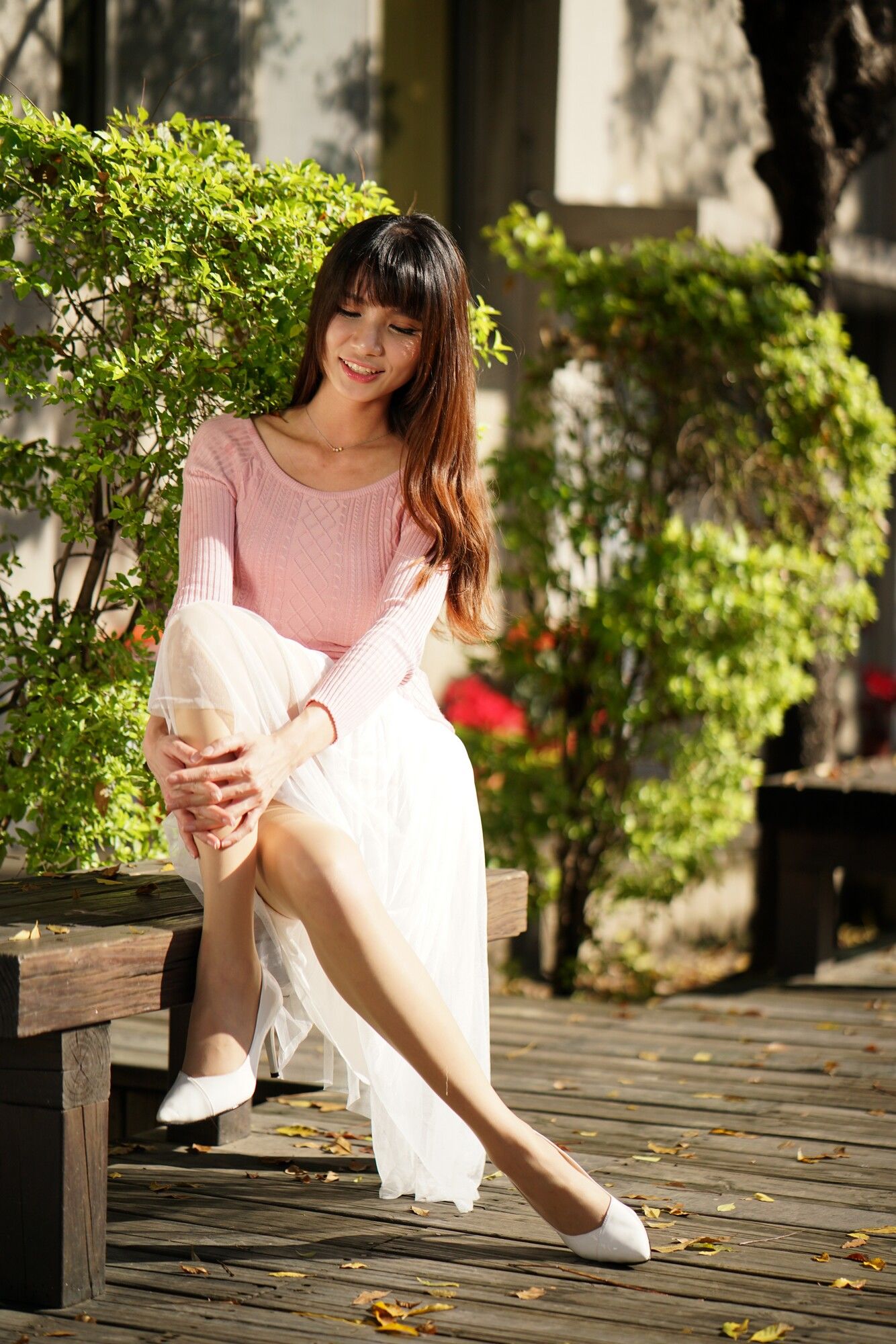 [台湾网红美女] 蔡译心Candice《台中文創(两套服装）》
