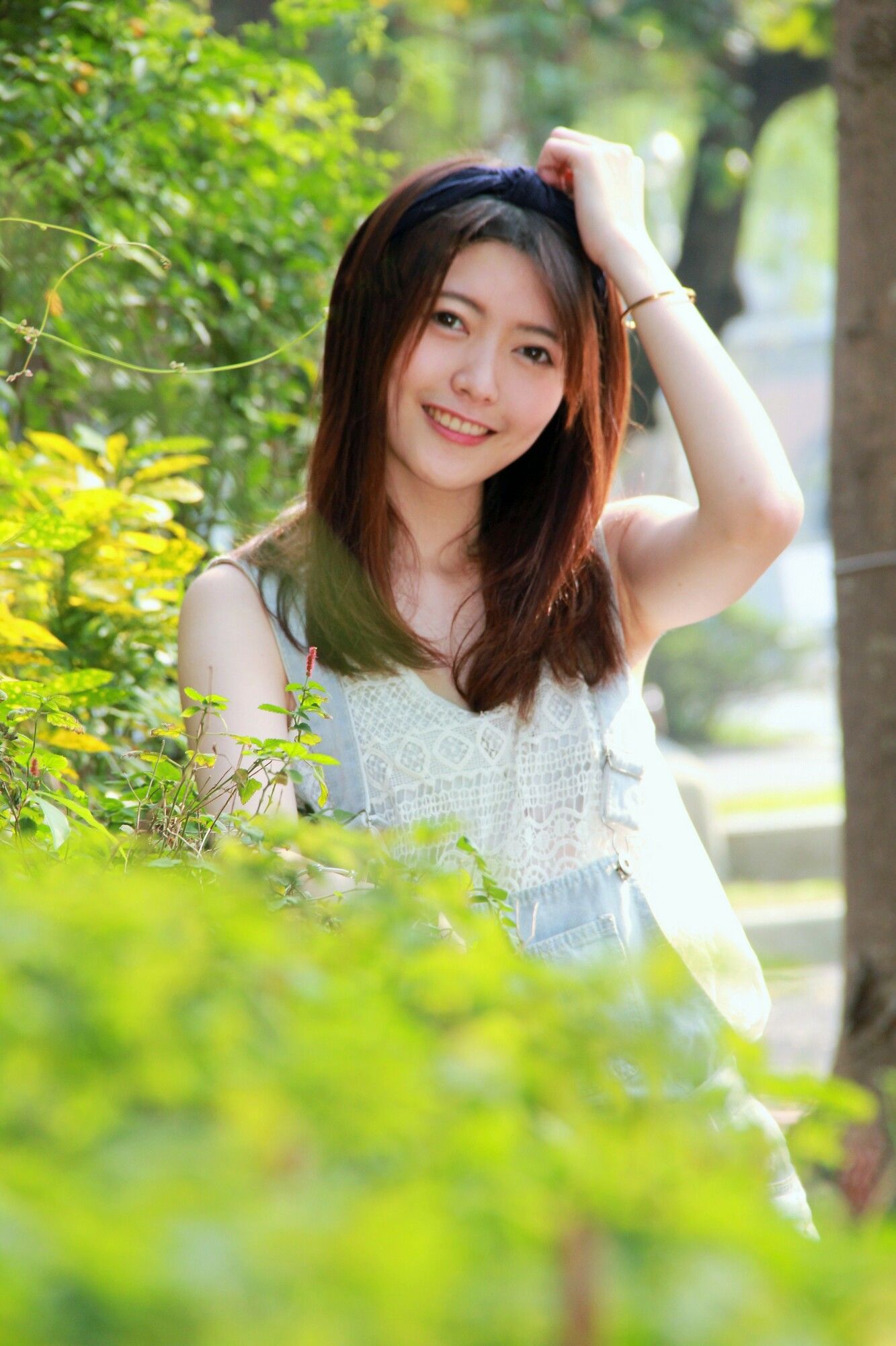 [台湾网红美女] Brindy薛薛/黄品瑄《台湾大学外拍》