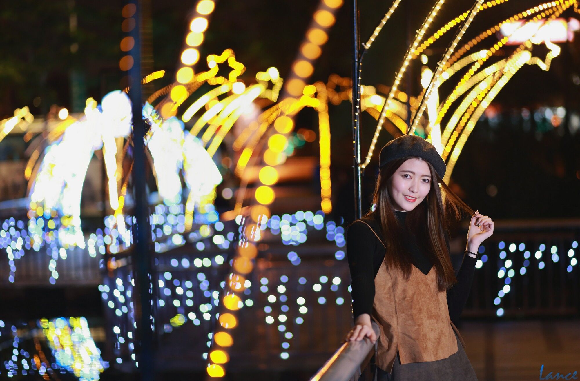 [台湾女神] Brindy薛薛《龍山寺+圣诞夜拍》