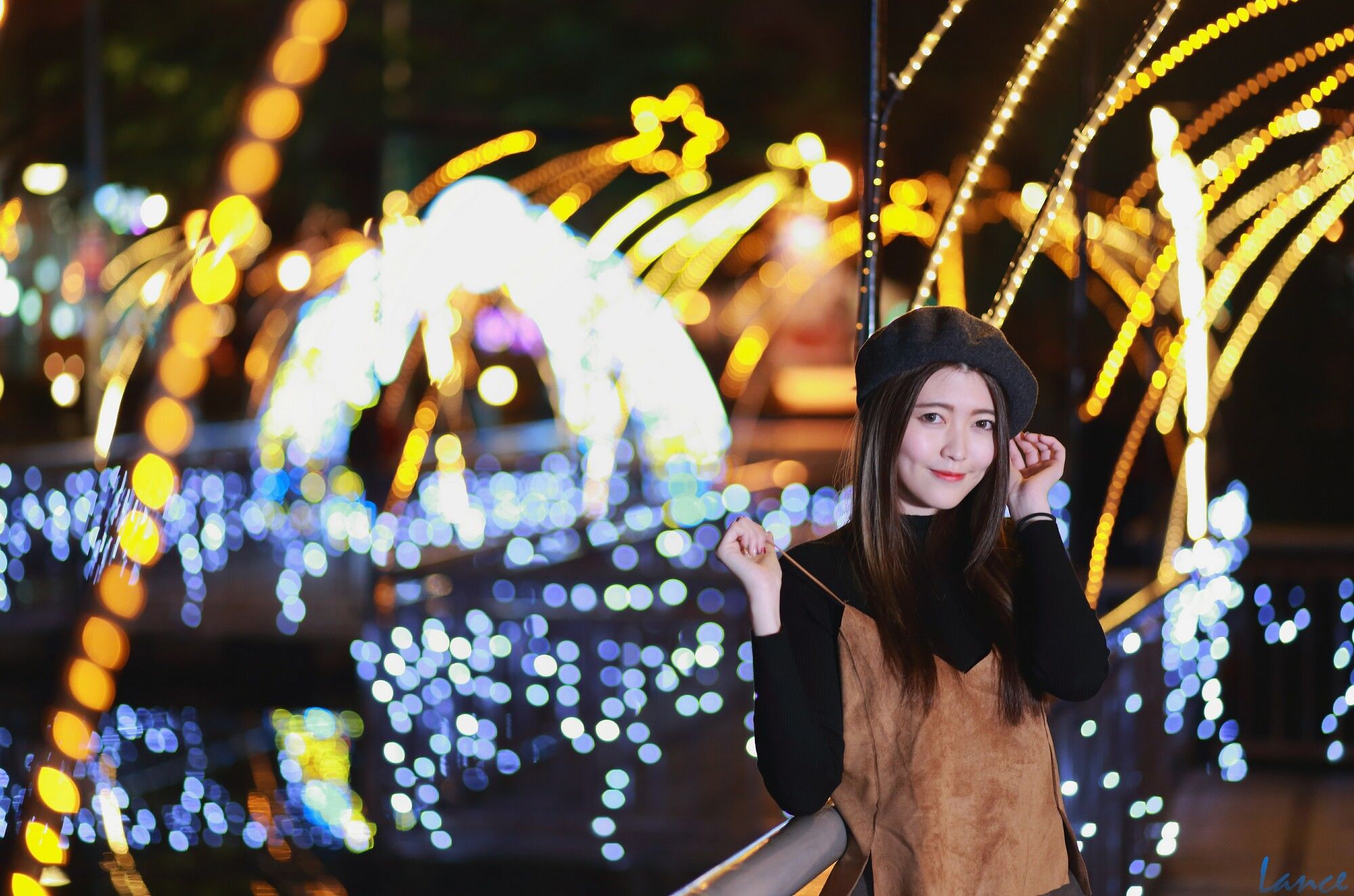 [台湾女神] Brindy薛薛《龍山寺+圣诞夜拍》