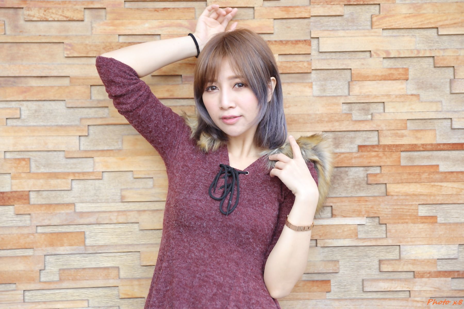 [台湾网红美女] Ann 外拍三套服饰