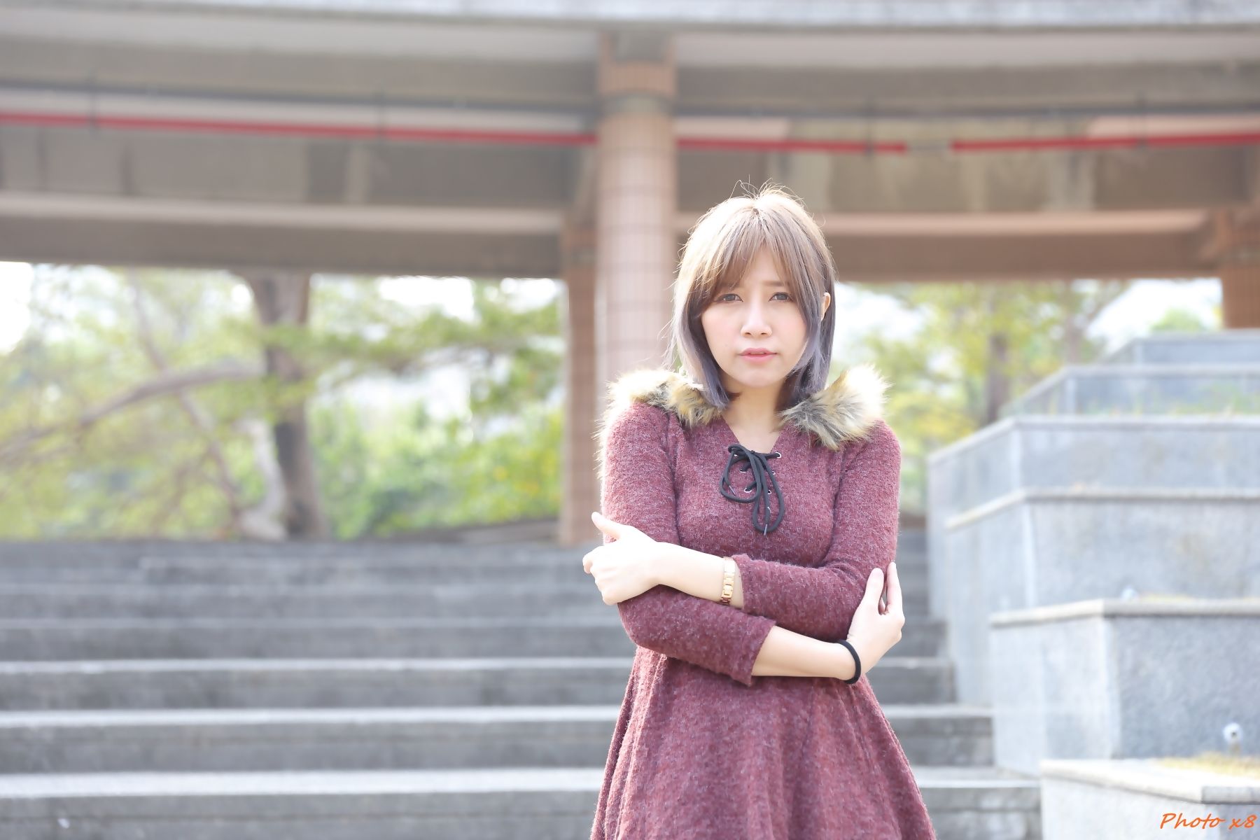 [台湾网红美女] Ann 外拍三套服饰