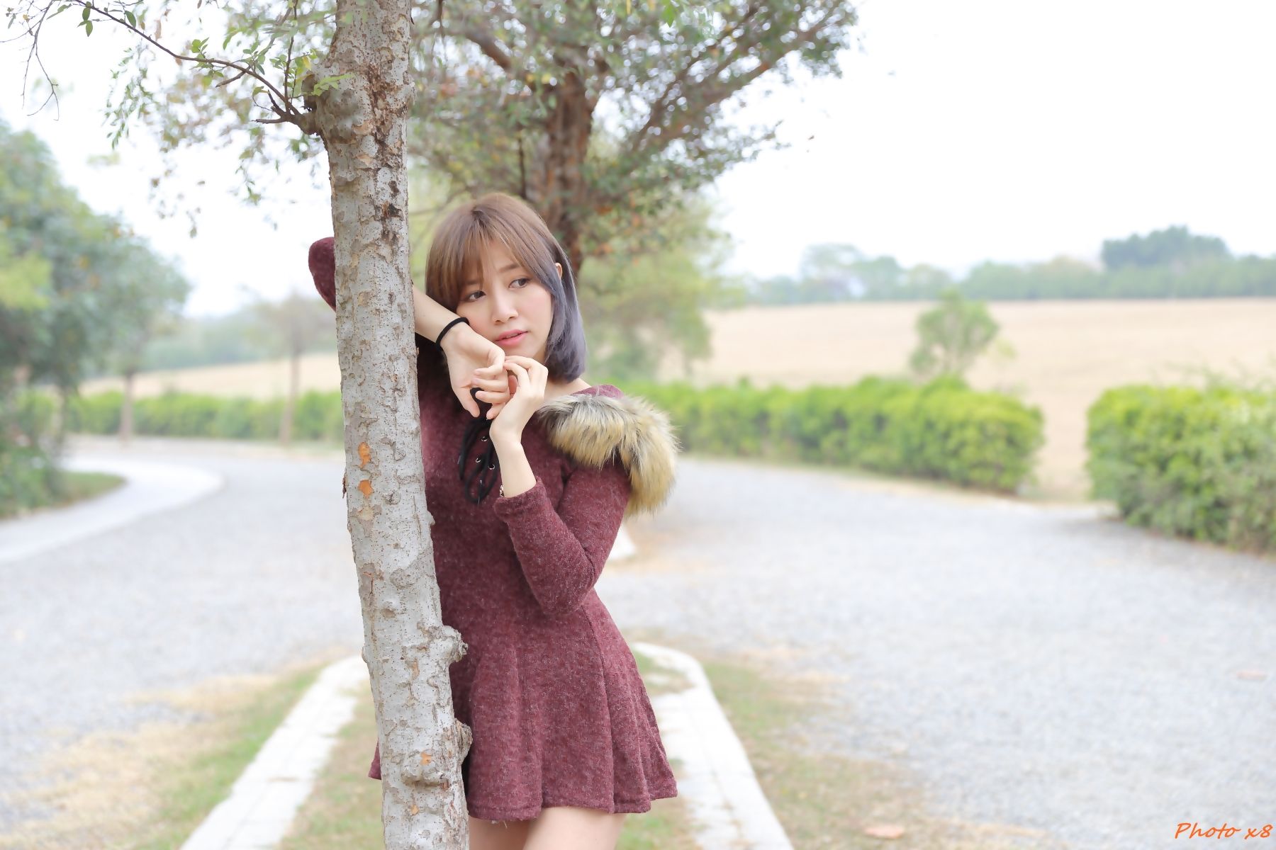 [台湾网红美女] Ann 外拍三套服饰