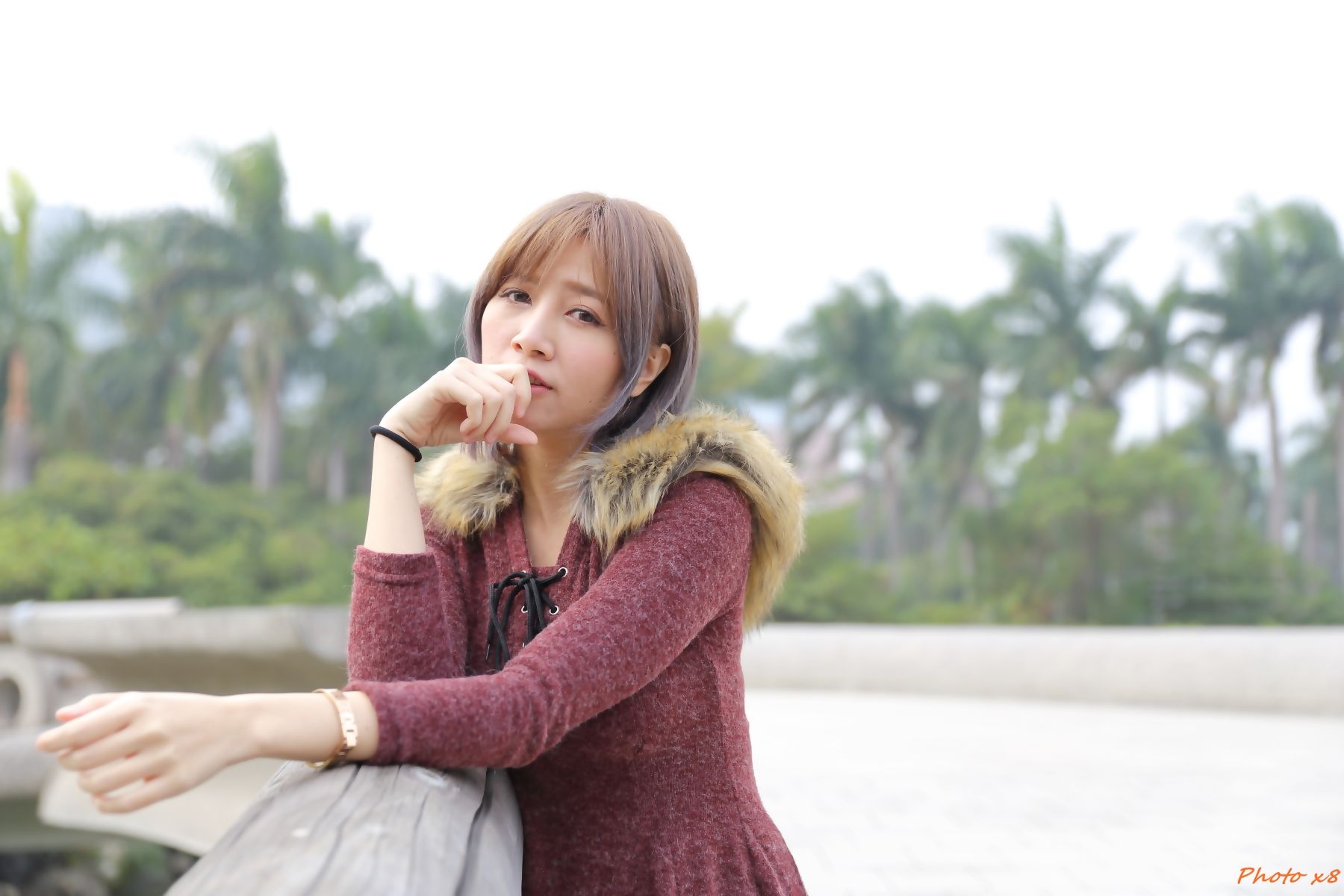 [台湾网红美女] Ann 外拍三套服饰